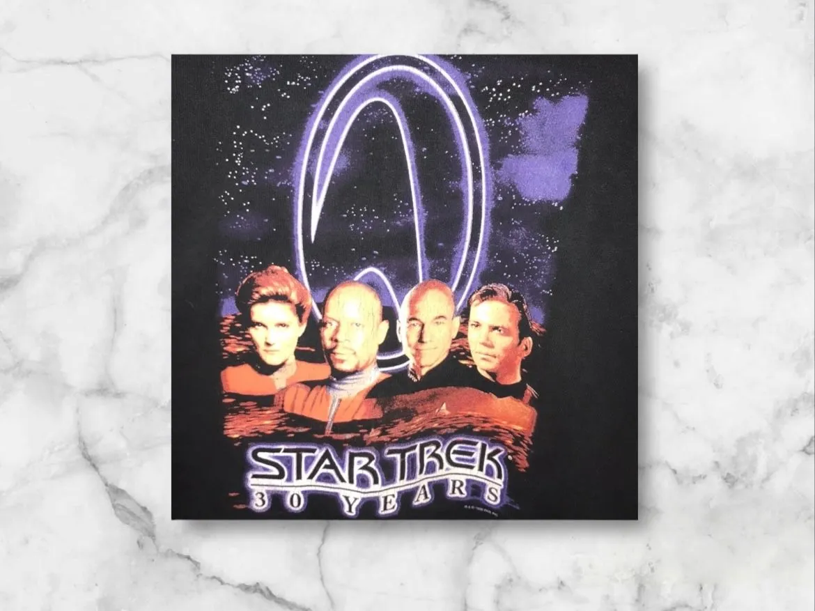 Product image for Vintage 1996 Star Trek “30 Year Anniversary” T