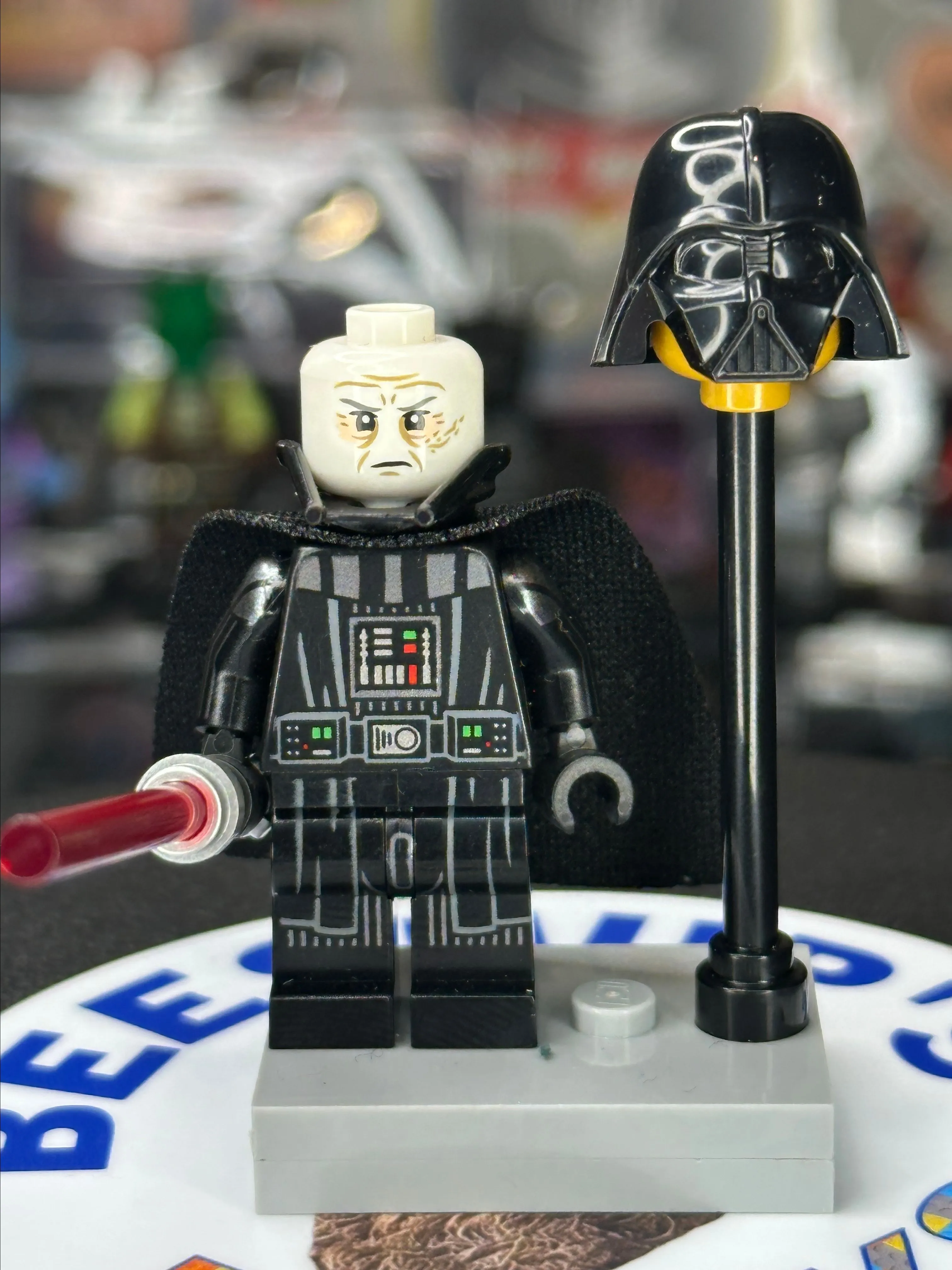Product image for Darth Vader - Printed Arms, Spongy Cape, White Head with Frown - sw1249