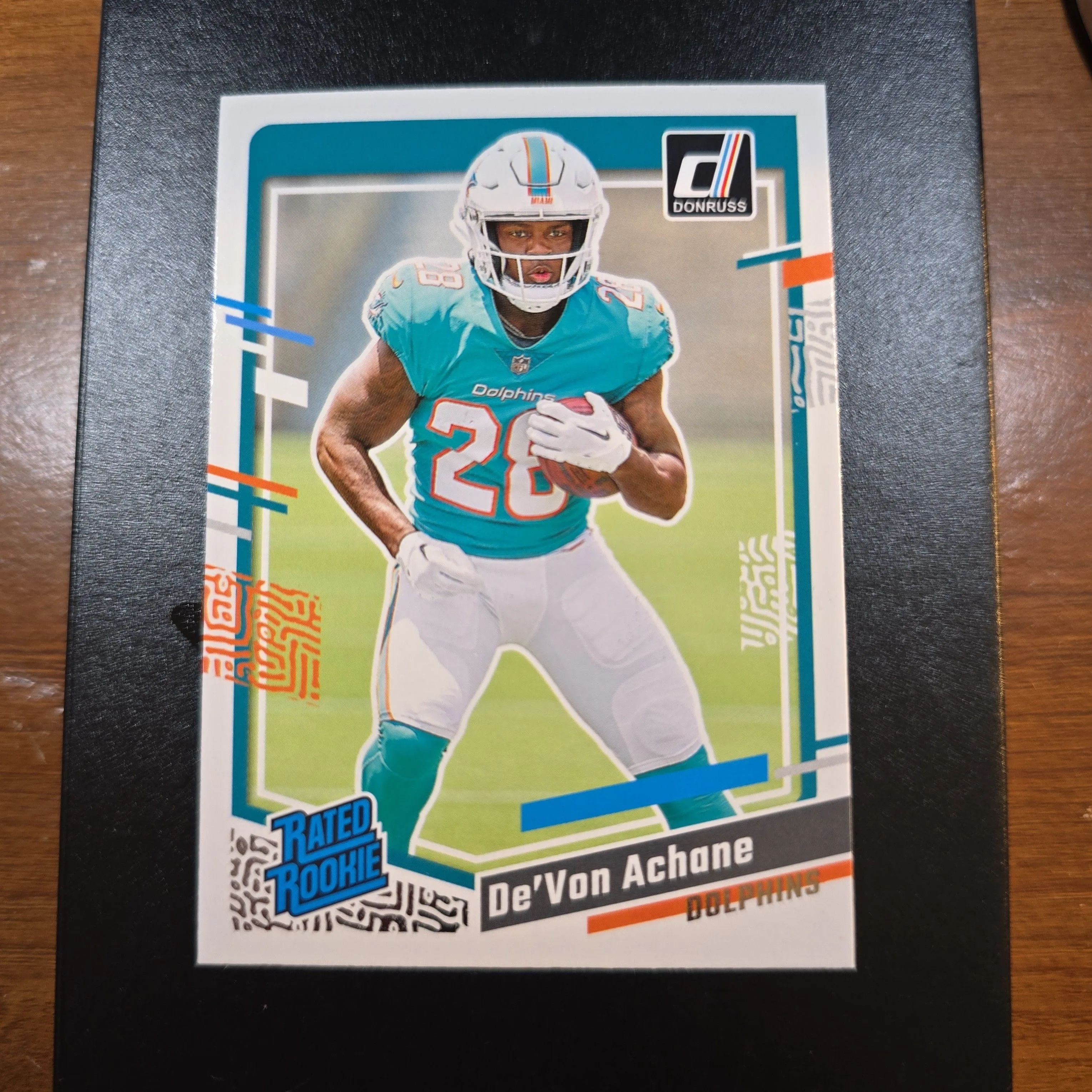 Product image for 2023 Donruss Rated Rookie De'Von Achane