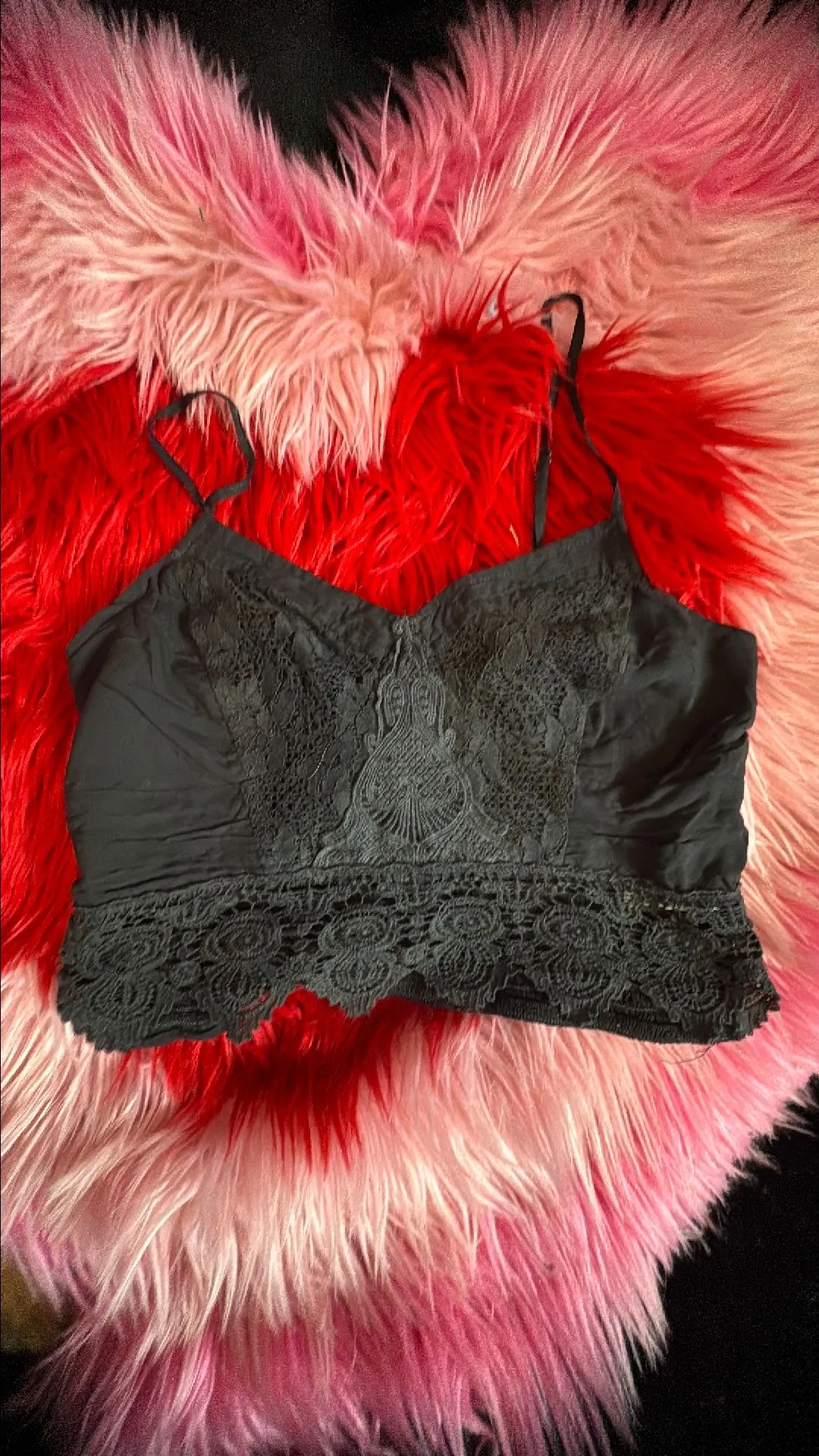 Product image for Charcoal grey crop top