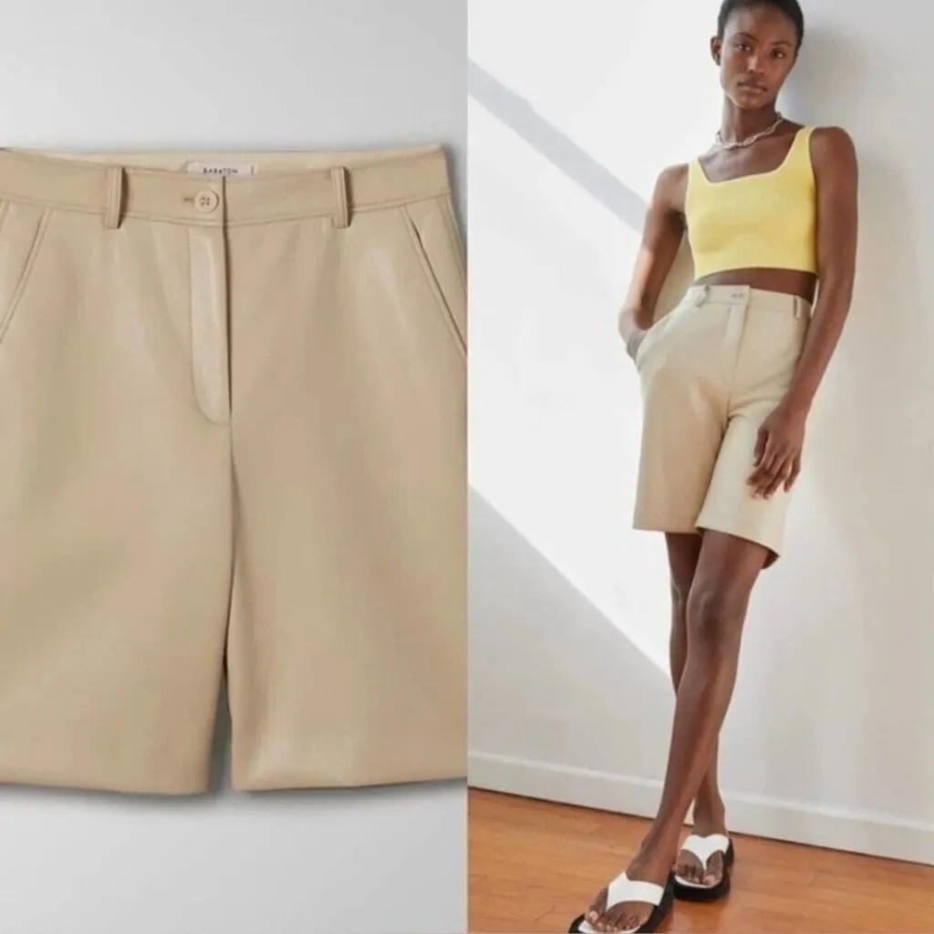 Product image for Babaton Adrian Vegan Bermuda Shorts
