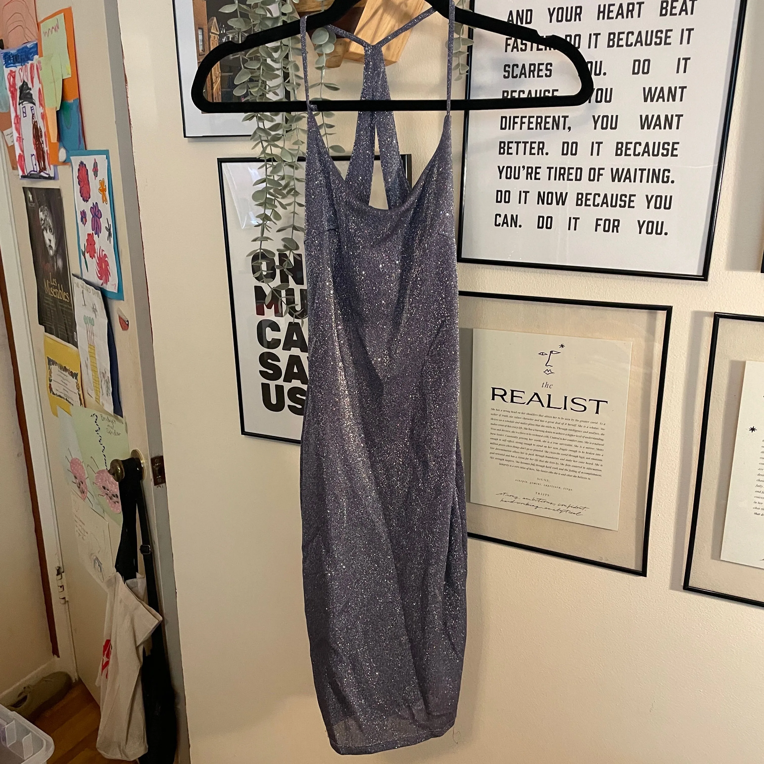 Product image for 117 Windsor Sparkly Cocktail Dress Size Small