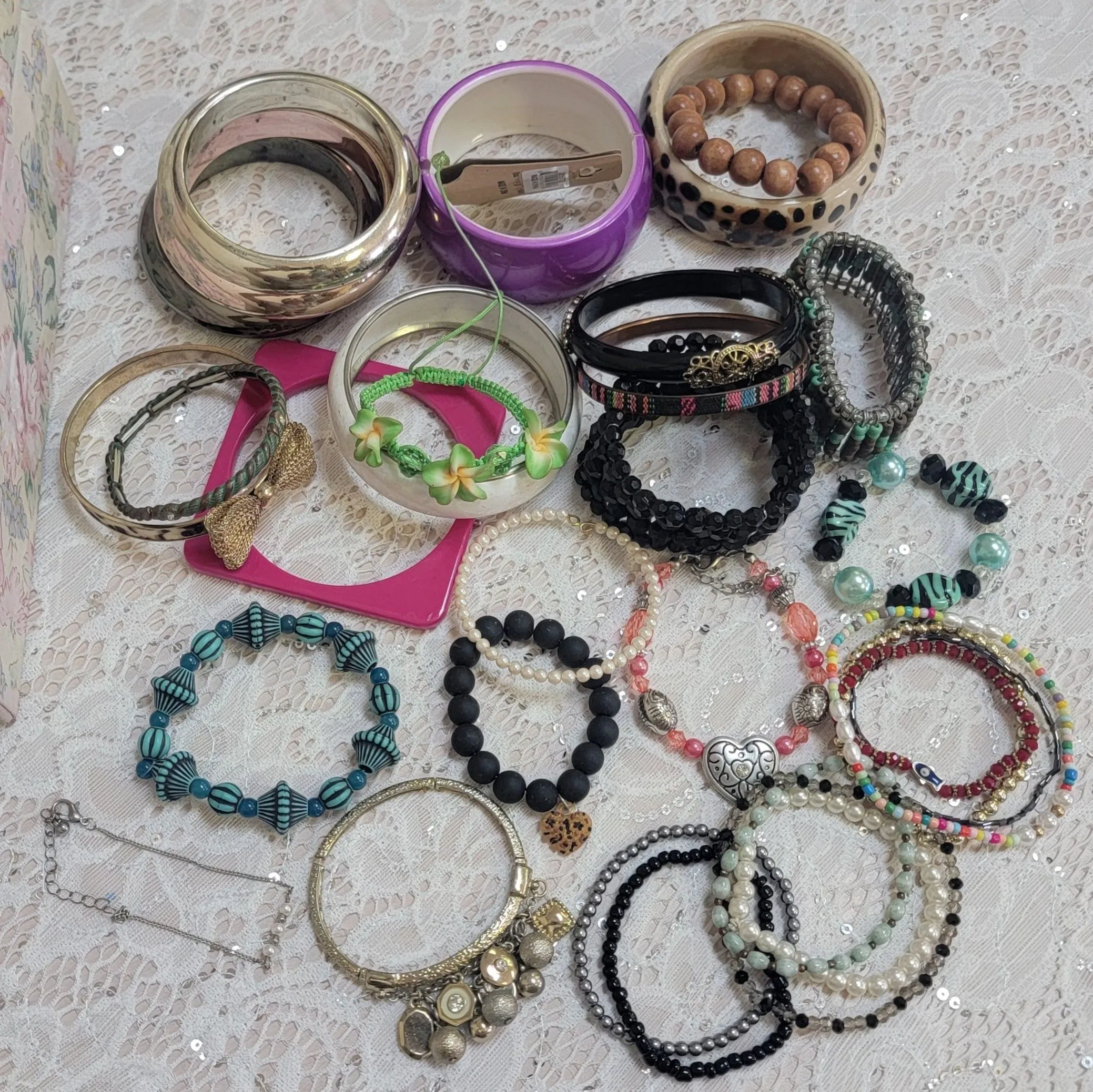 Product image for Bundle Lot of  Bracelets & Bangles