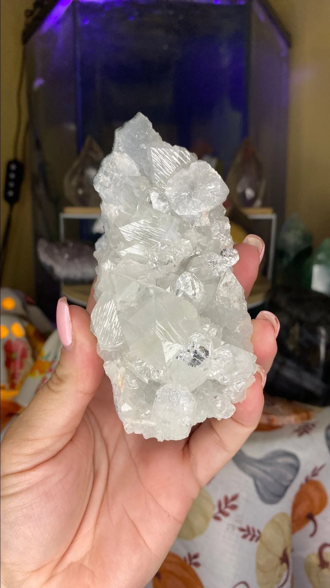 Product image for Diamond Apophyllite cluster