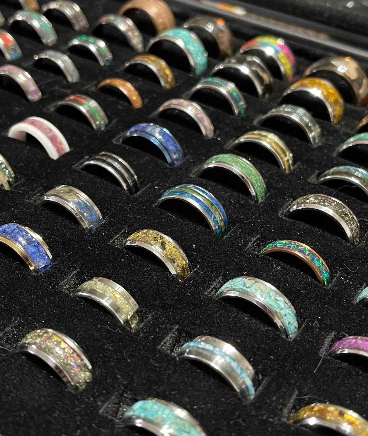 Product image for Stone Inlay Rings