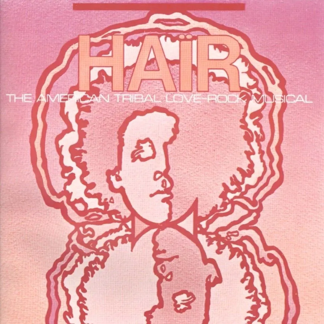 Product image for 1978 Hair The Musical Program Directed by Bo Golden