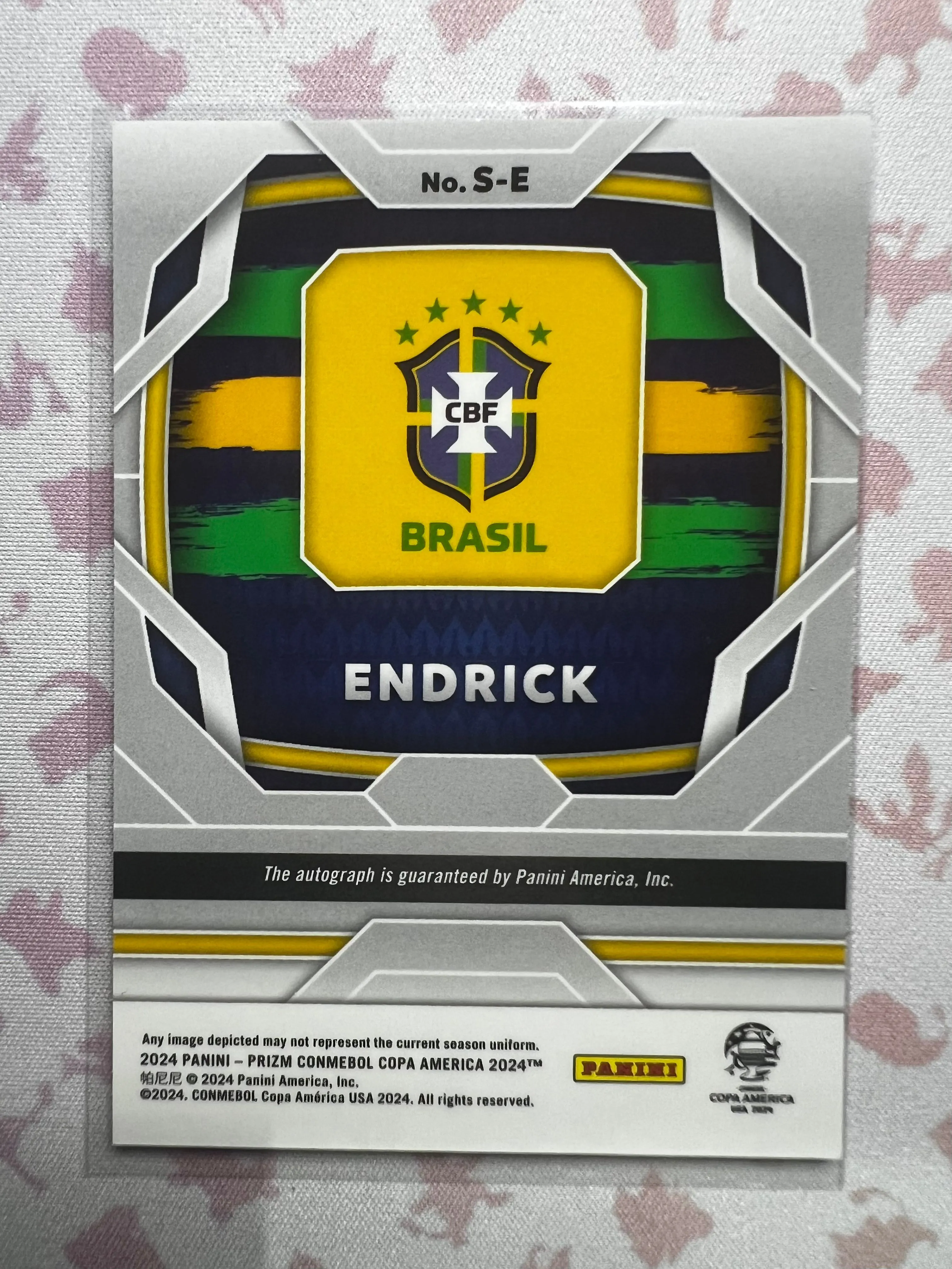 24 PANINI 欲しく PRIZM ENDRICK エンドリッキ RC インサート