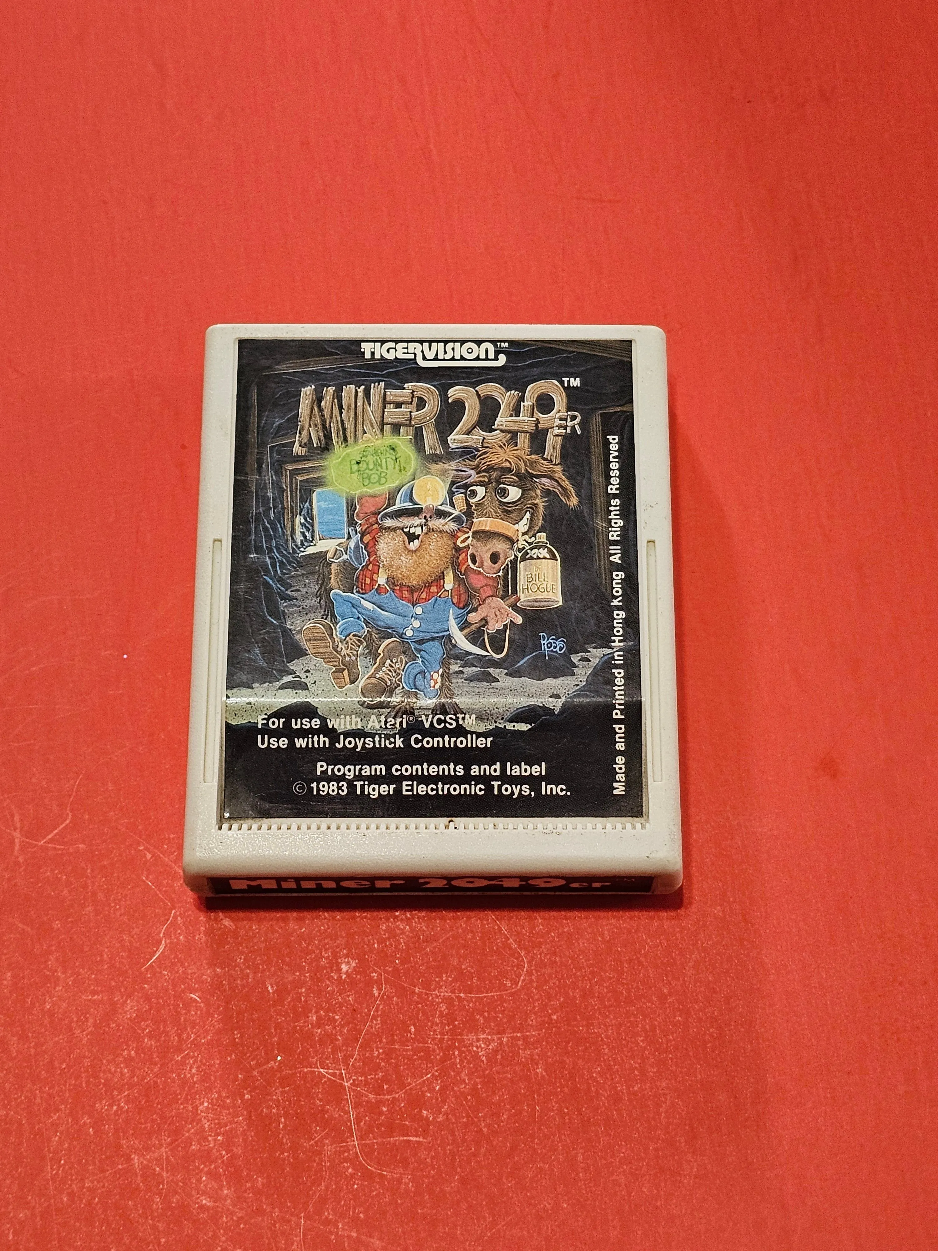 Product image for Atari 2600 'Miner 2049er' game