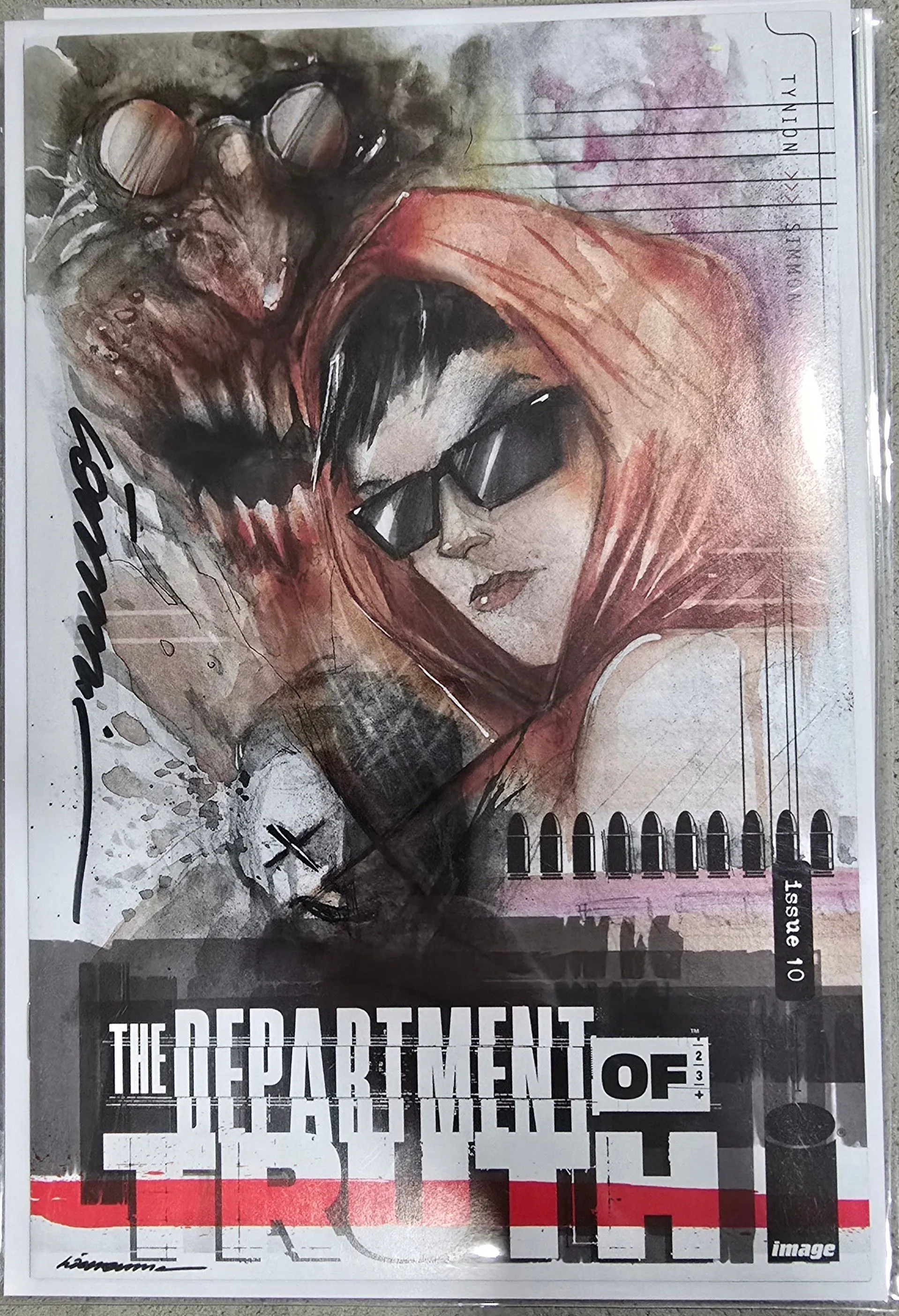 Product image for Department of Truth #10 Signed by Gorkem Demir