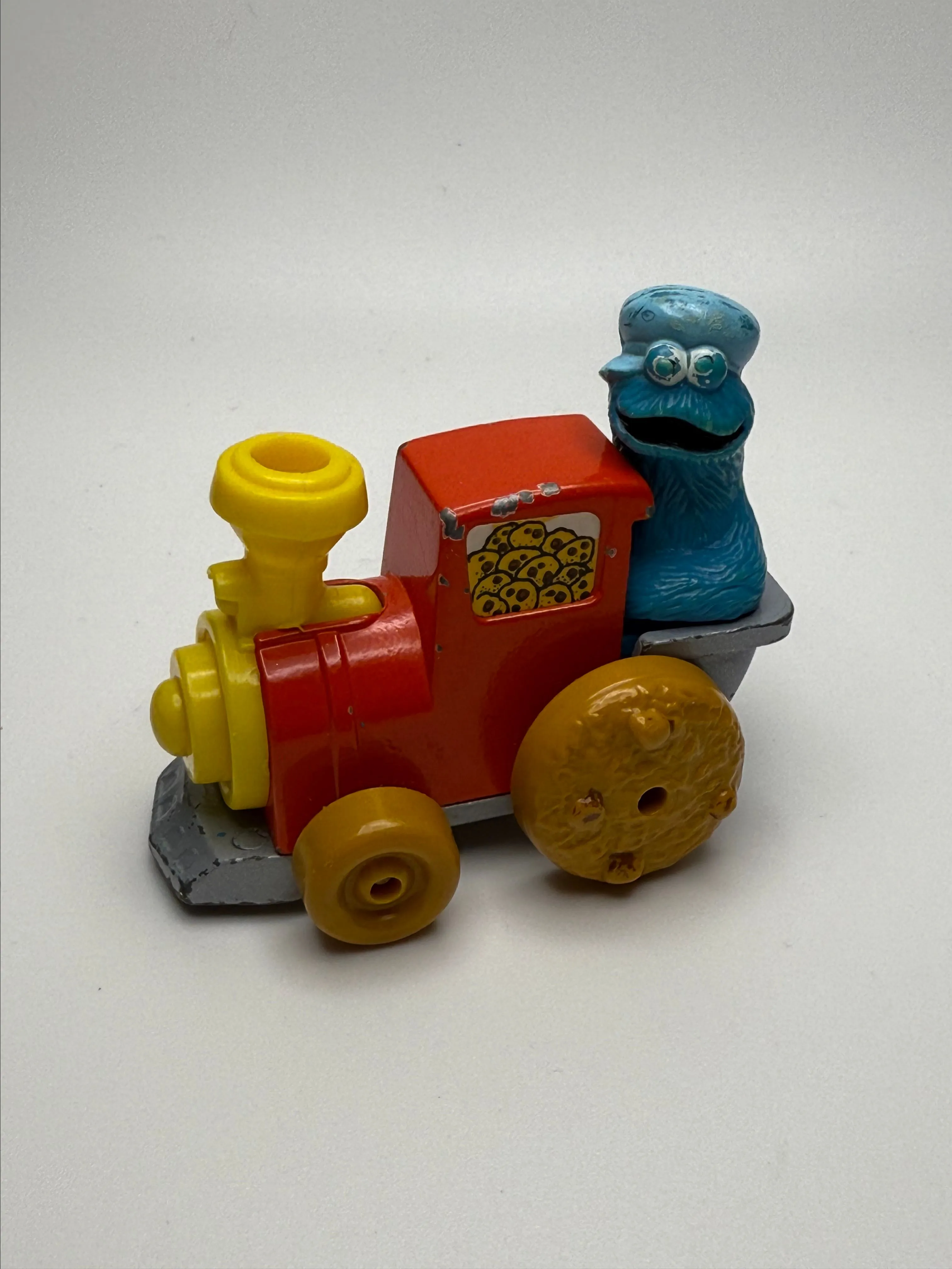 Product image for 66. Sesame Street Die Cast Cookie Monster Train 1981