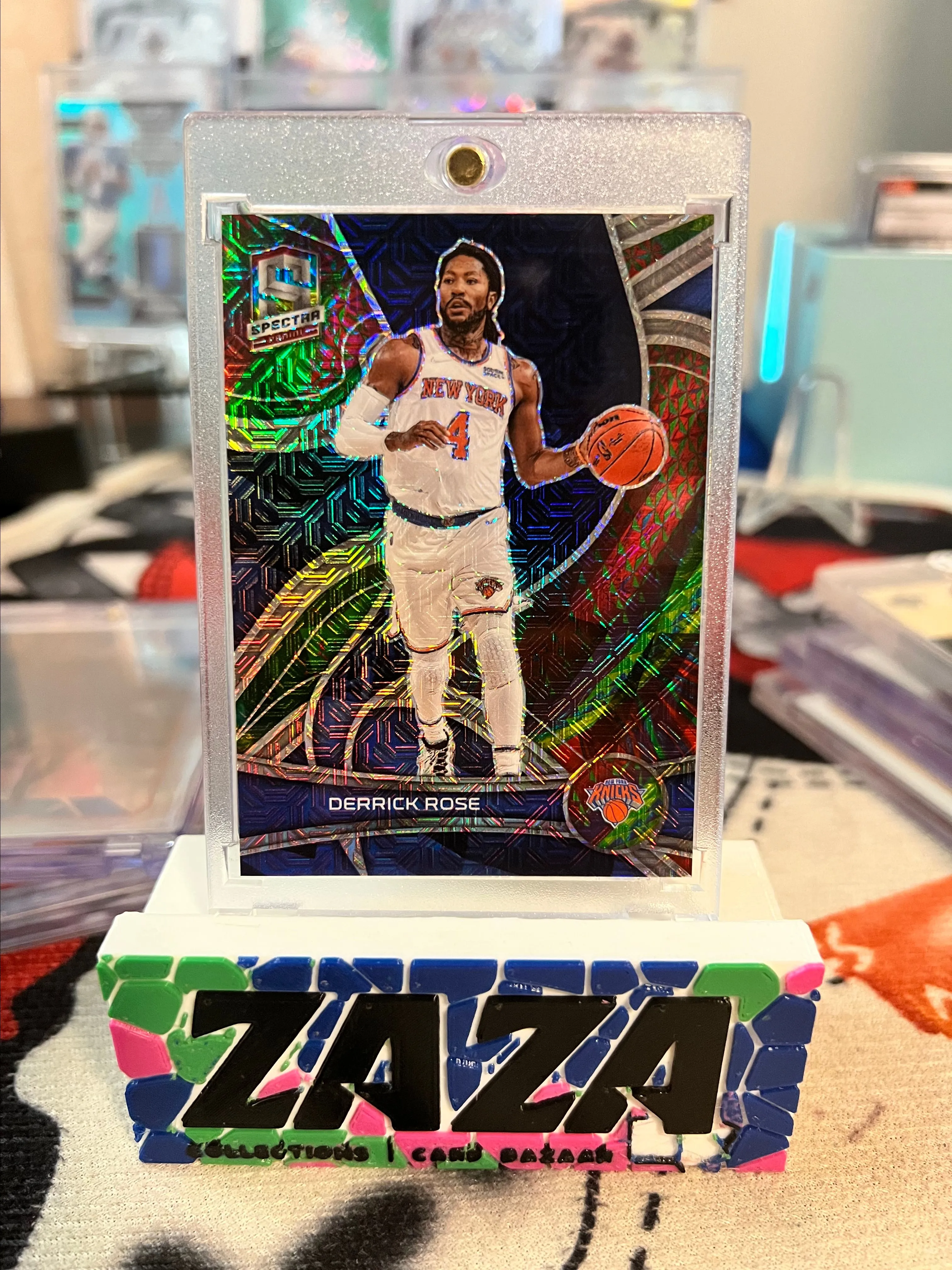 Product image for 2021-22 Spectra Basketball Derrick Rose Meta /25 New York Knicks SP!