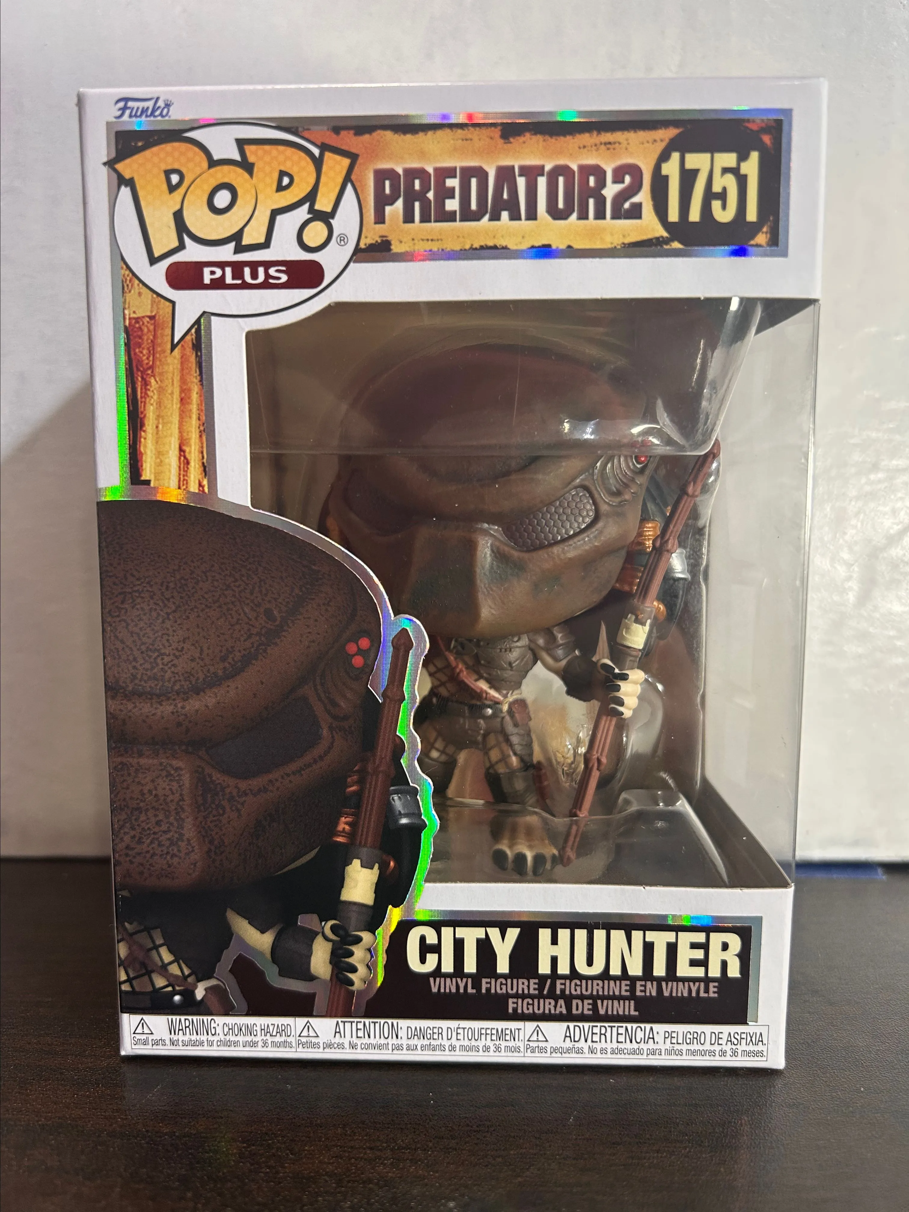 Product image for City Hunter Predator 2 Funko Pop Plus 1751 With Protector