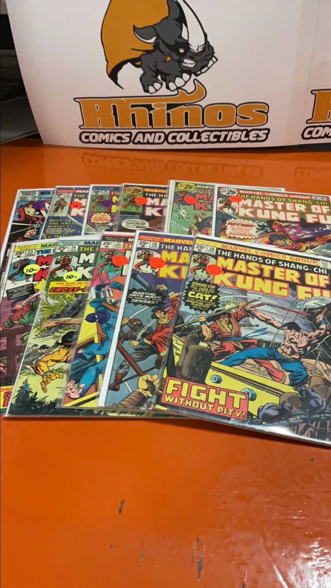 Product image for Shang Chi Master Of Kung Fu Lot (#15)