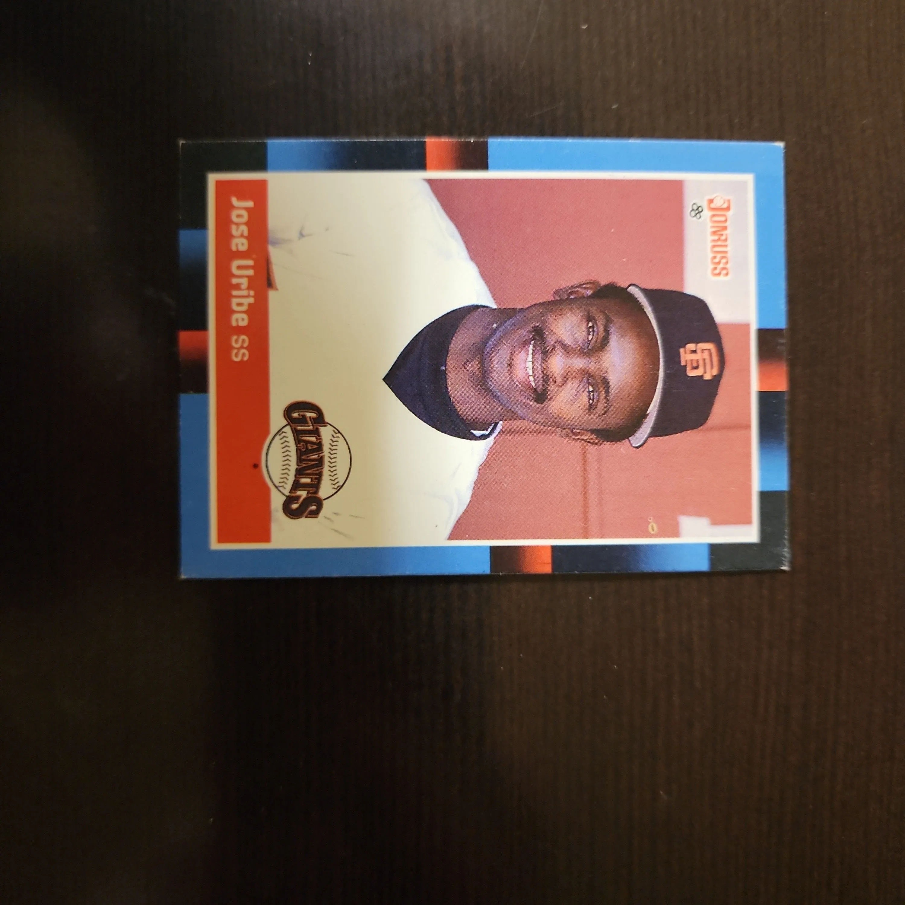 Donruss Jose Uribe Double Error Card  Whatnot: Shop, Sell, Connect