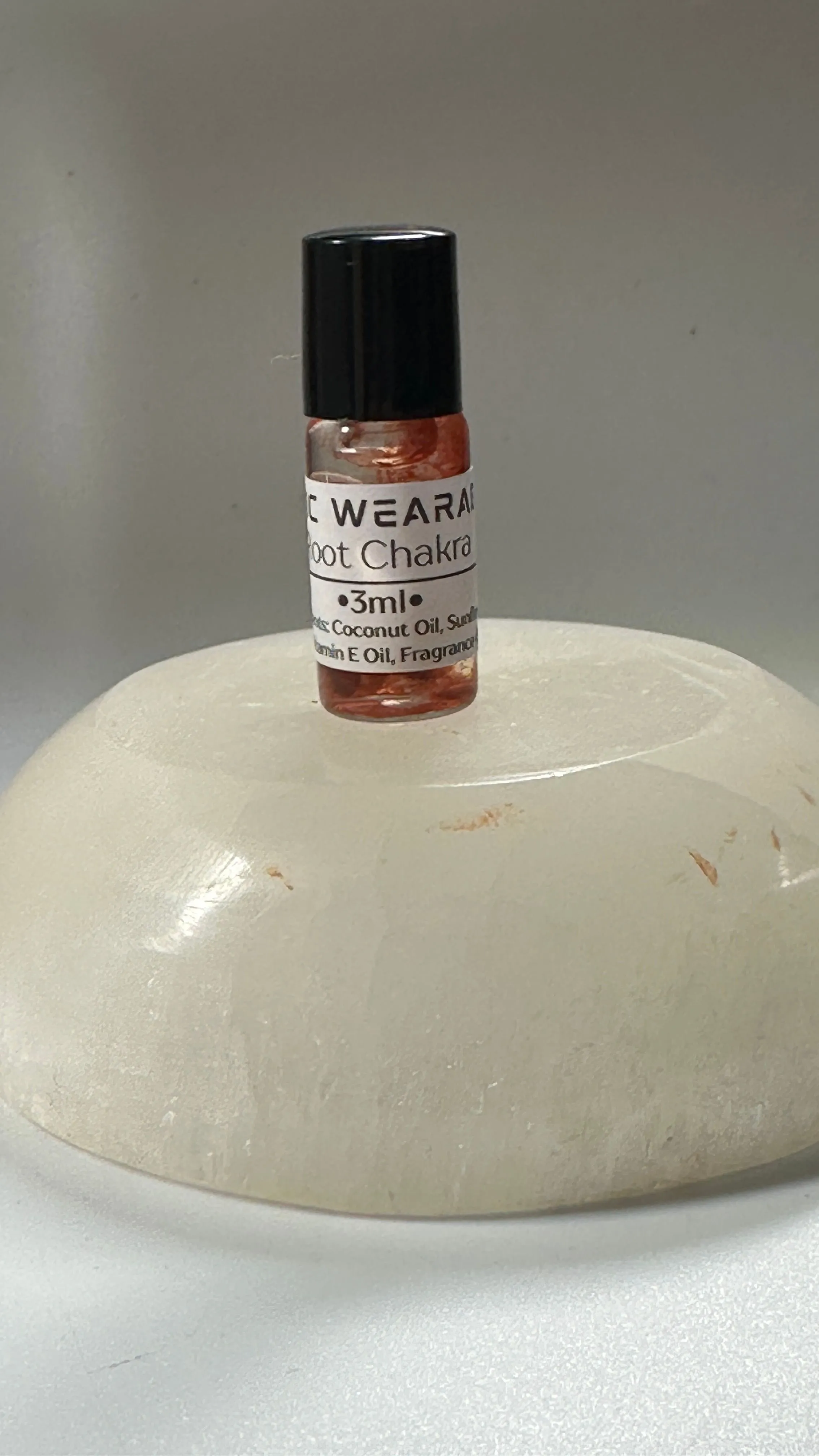 Product image for 3ml Root Chakra Perfume Oil (Resinous/Floral/Woody)