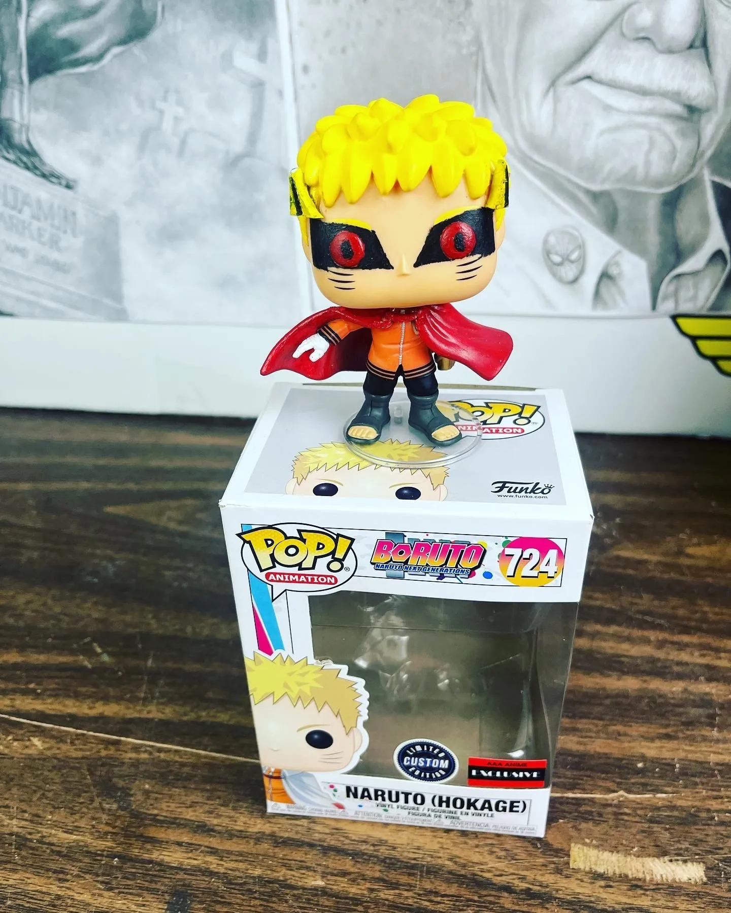 Product image for Hokage Naruto(baryon mode) custom