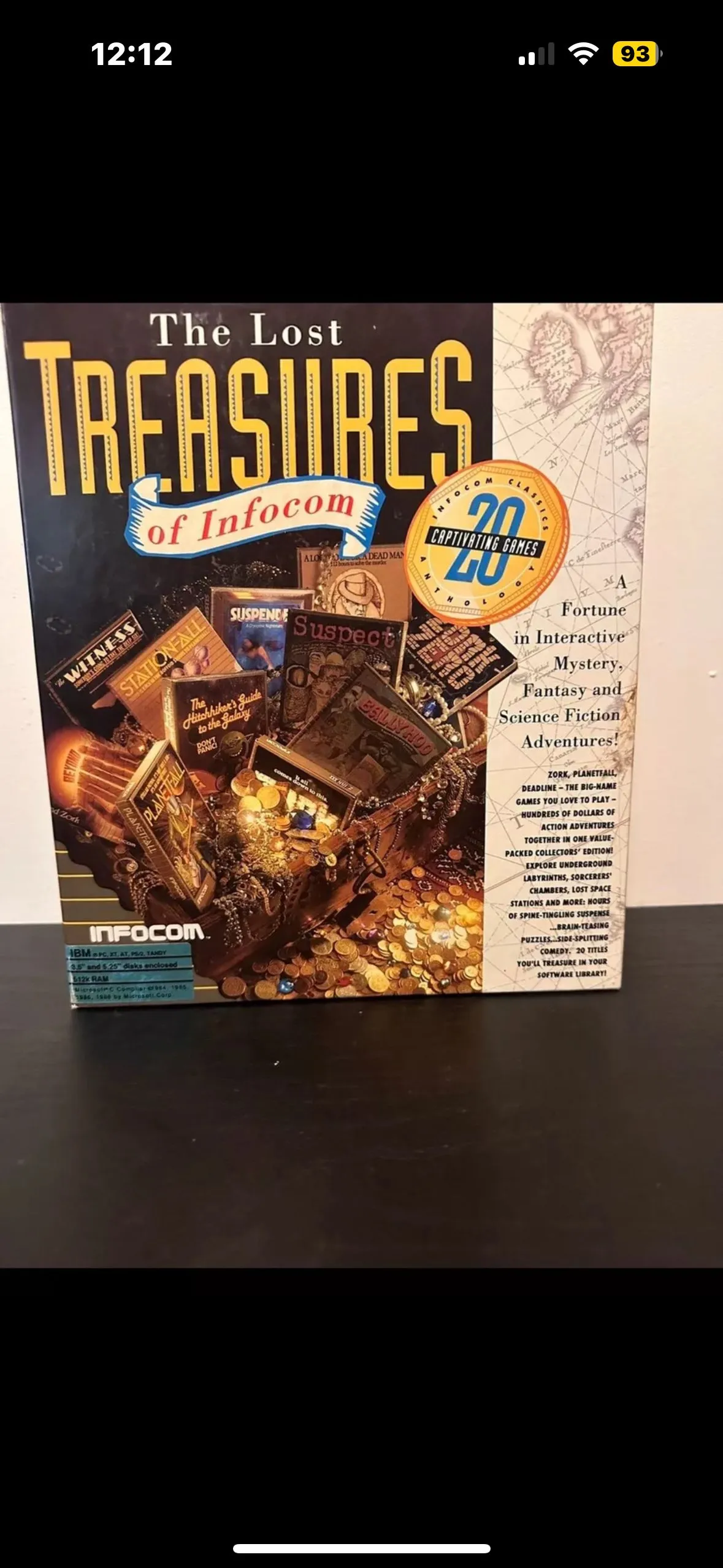 Product image for The lost treasure