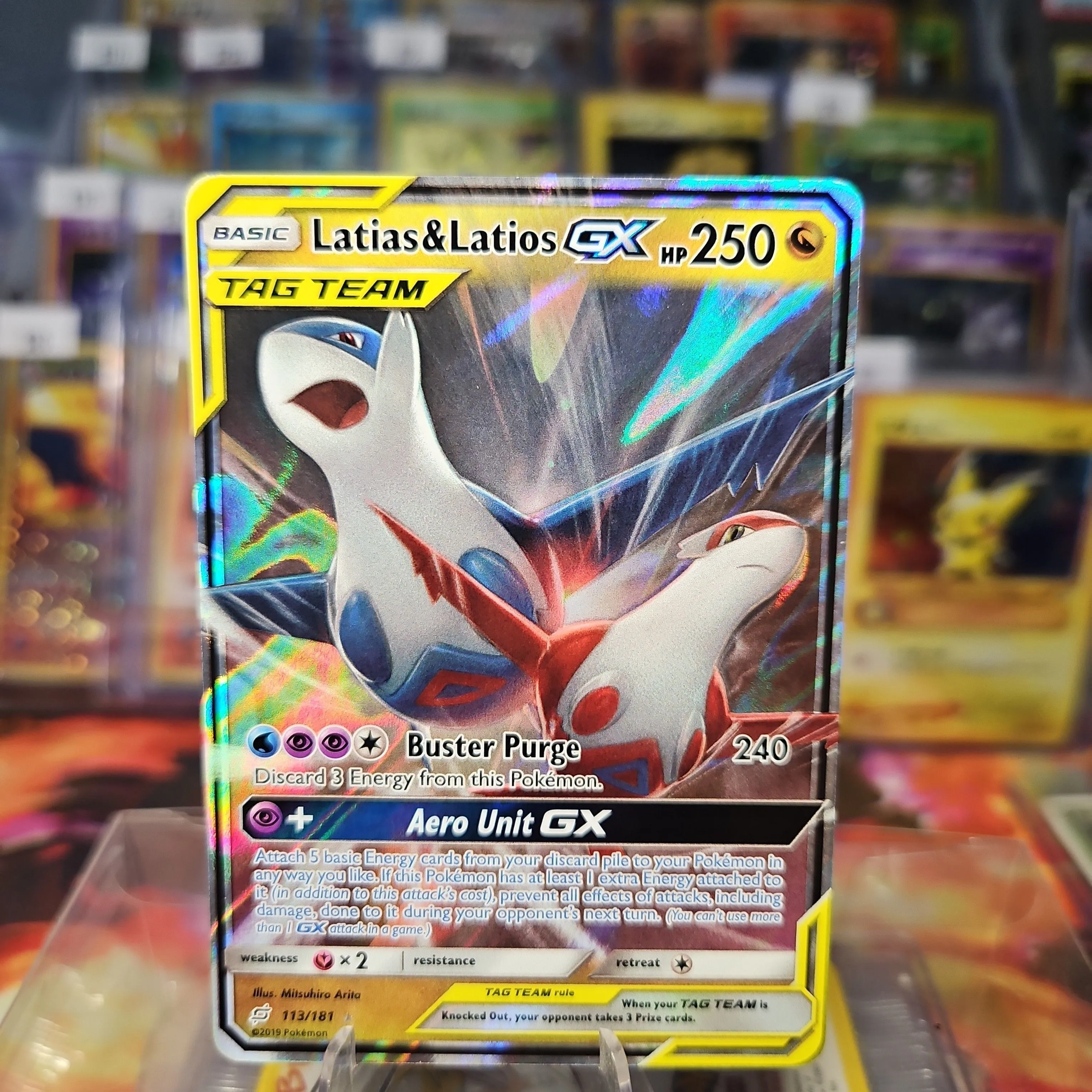 pokemon cards volcanion Pokemon Graded: Latias & Latios GX Beckett 9.5 – Double Infinity Gaming