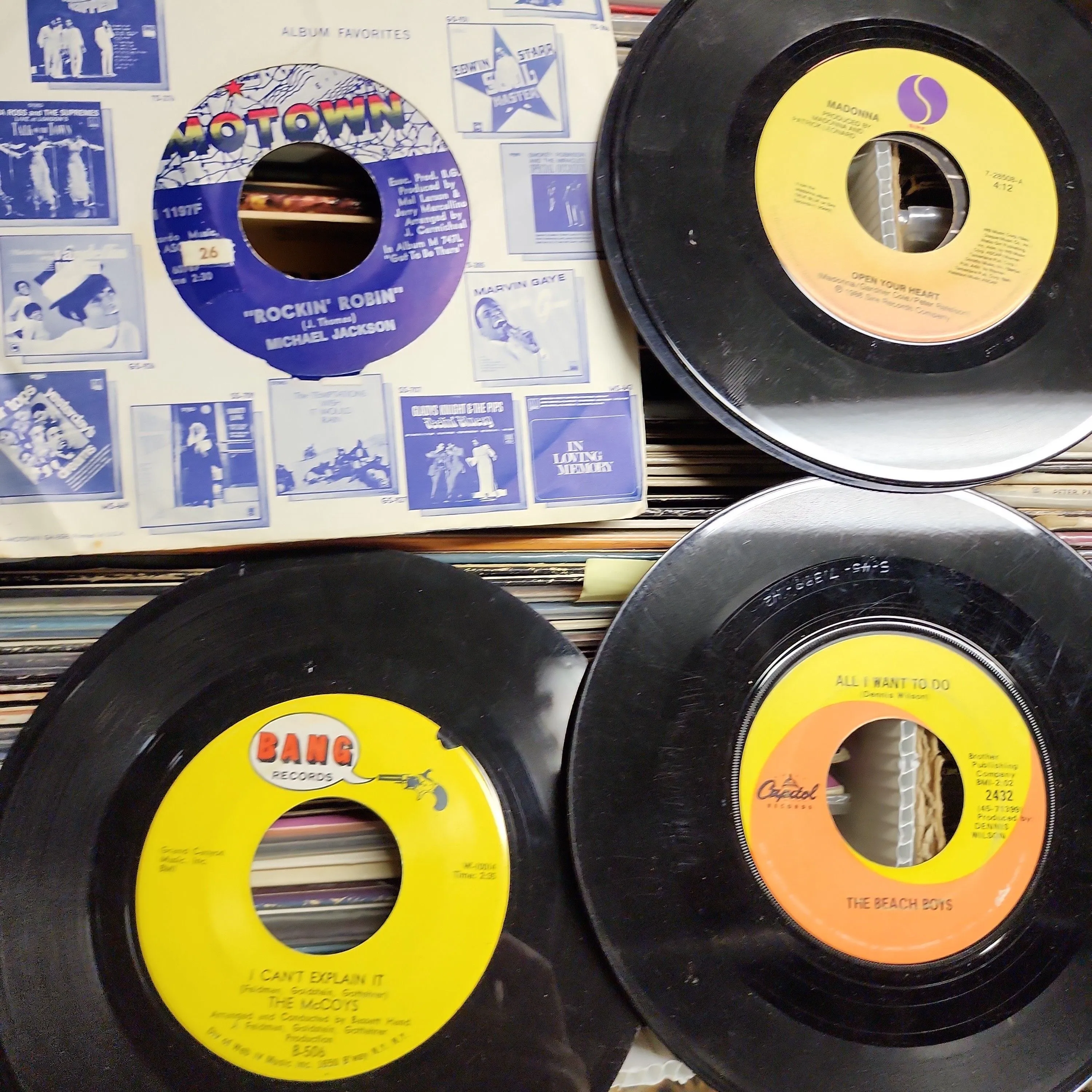 Product image for 45s (3 for $5) Various condition  lot 2