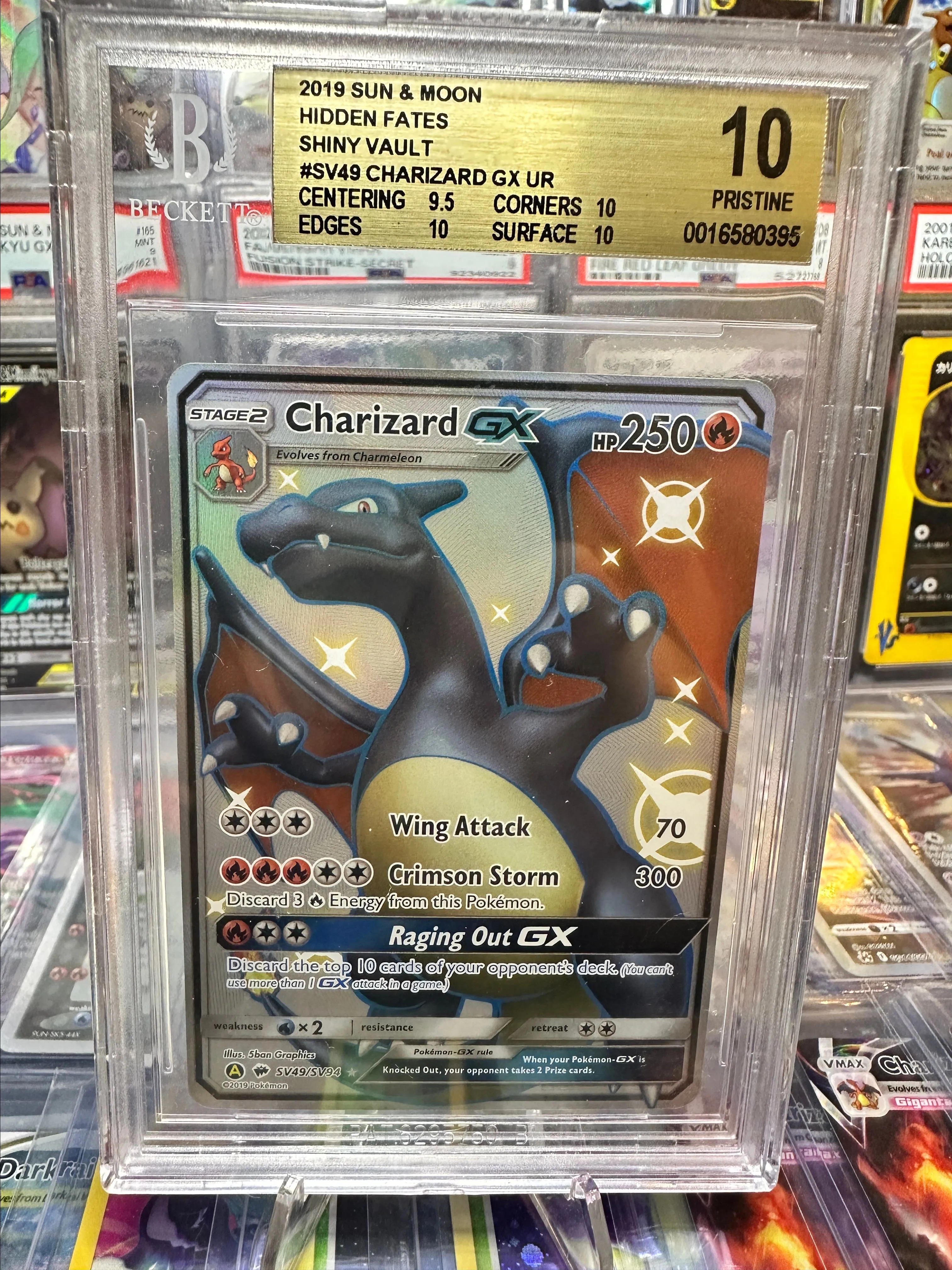 Charizard GX Hidden Fates SV BGS Pristine 10  Whatnot: Shop, Sell, Connect
