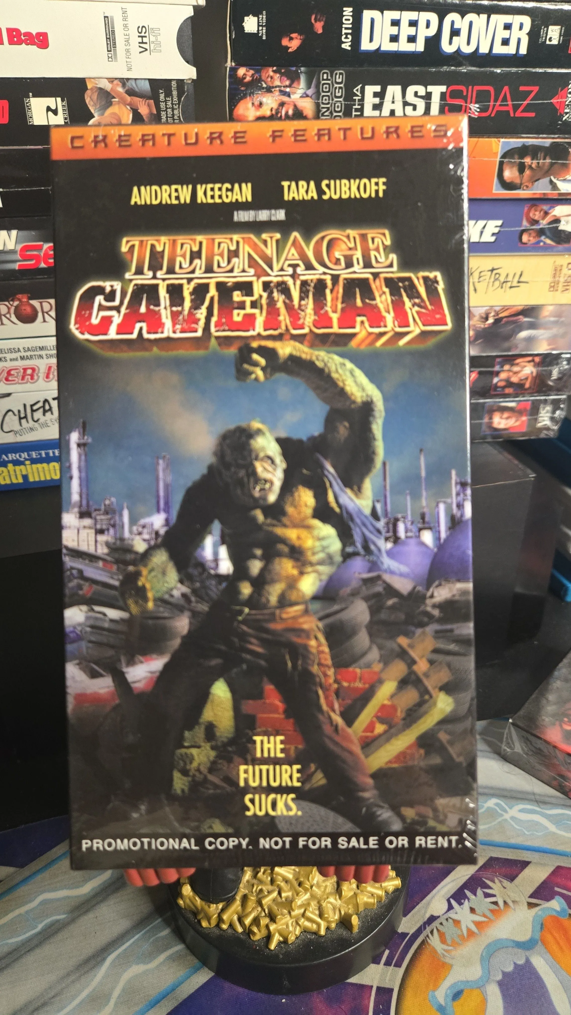 Product image for VHS SEALED- PROMO/SCREENER: TEENAGE CAVEMAN