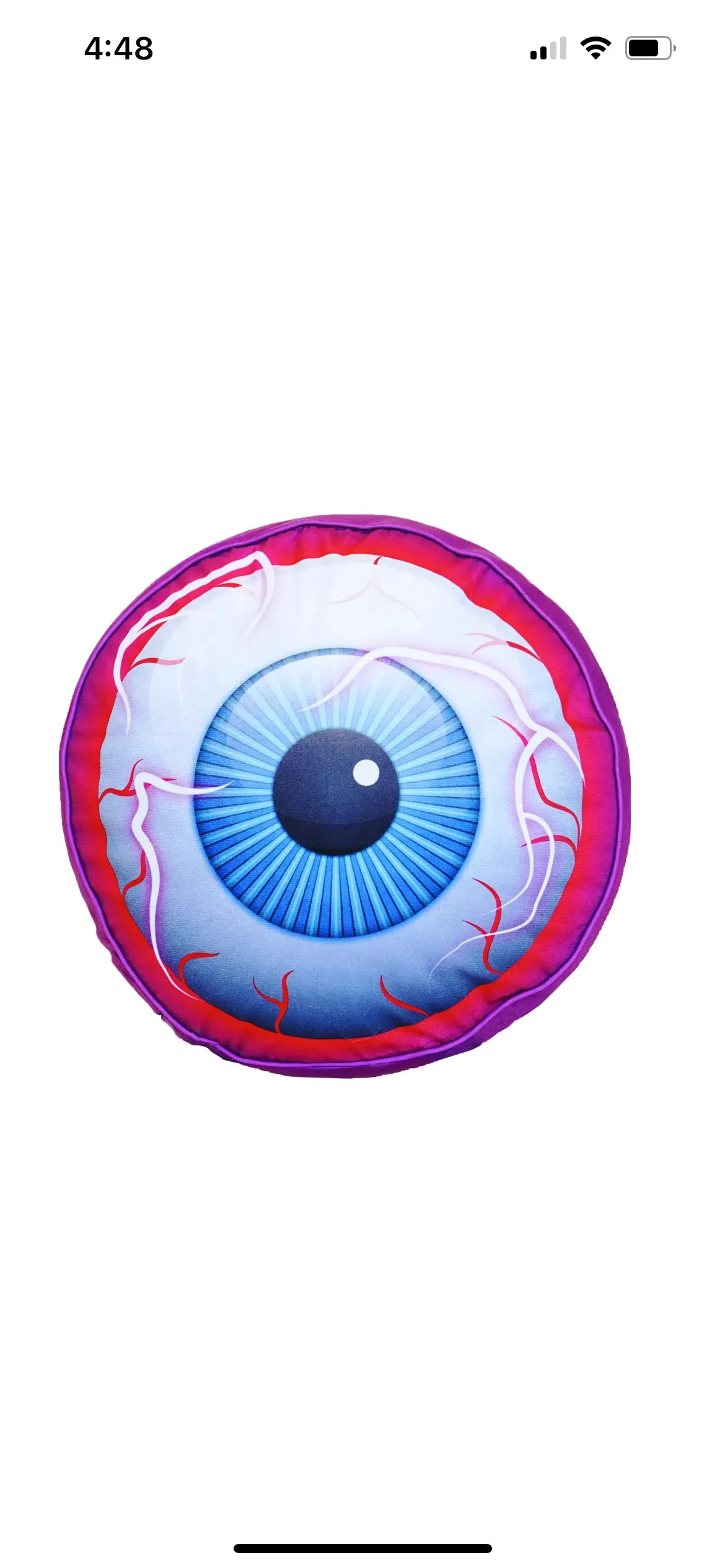 Product image for Astroworld Eyeball Pillow