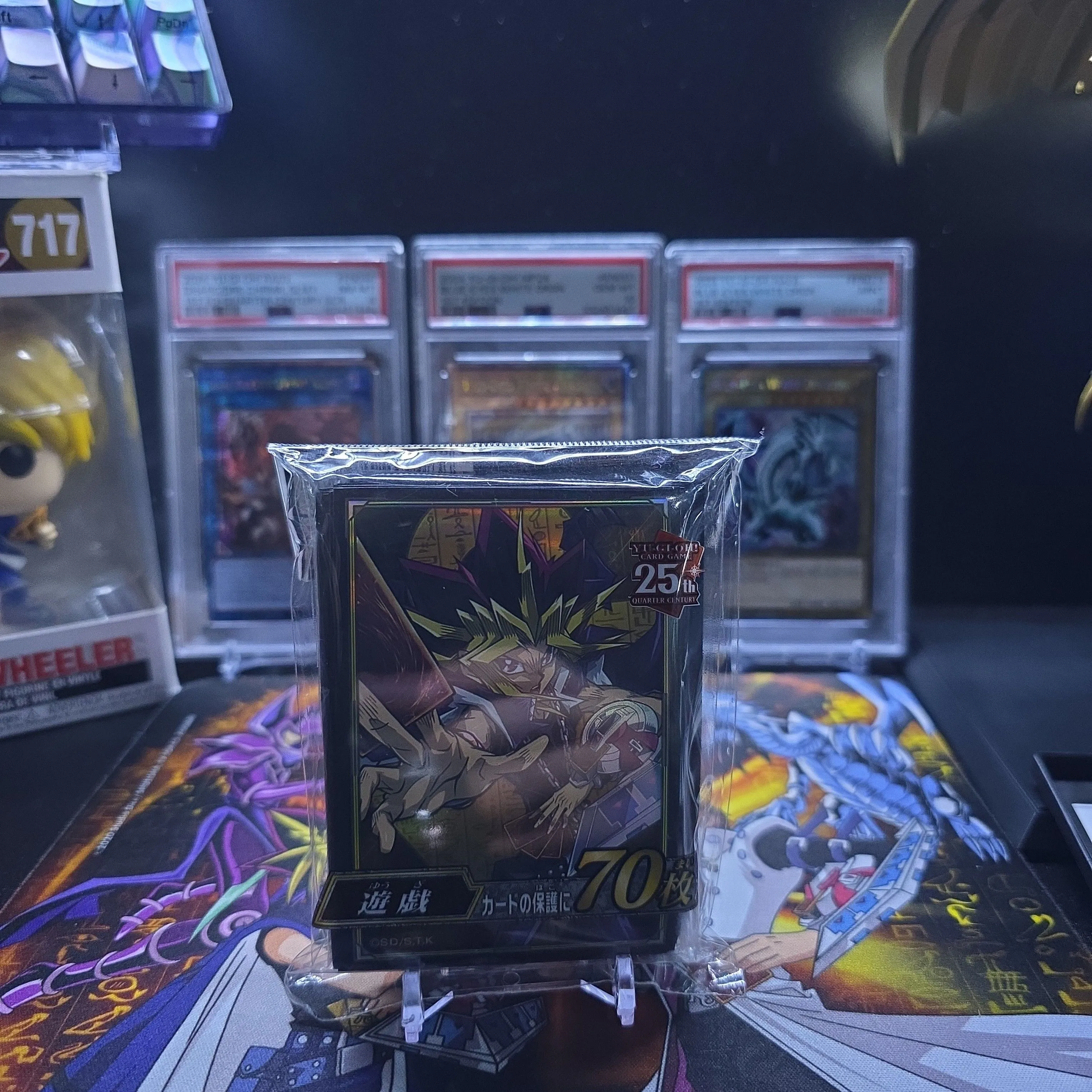 YuGiOh Muto Yami Yugi Official Konami 25th 70 Pcs Card Sleeves SEALED  Japanese  Whatnot: Shop, Sell, Connect