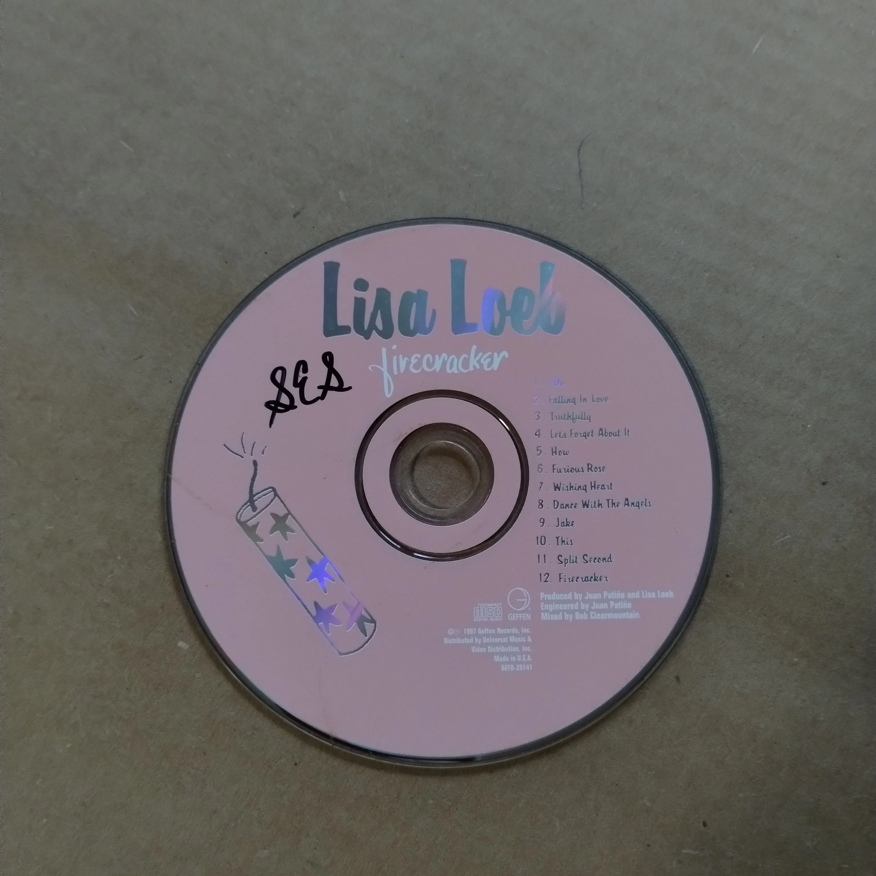 Product image for Lisa Loeb - Firecracker - Greffen - 1997 * Disc Only!