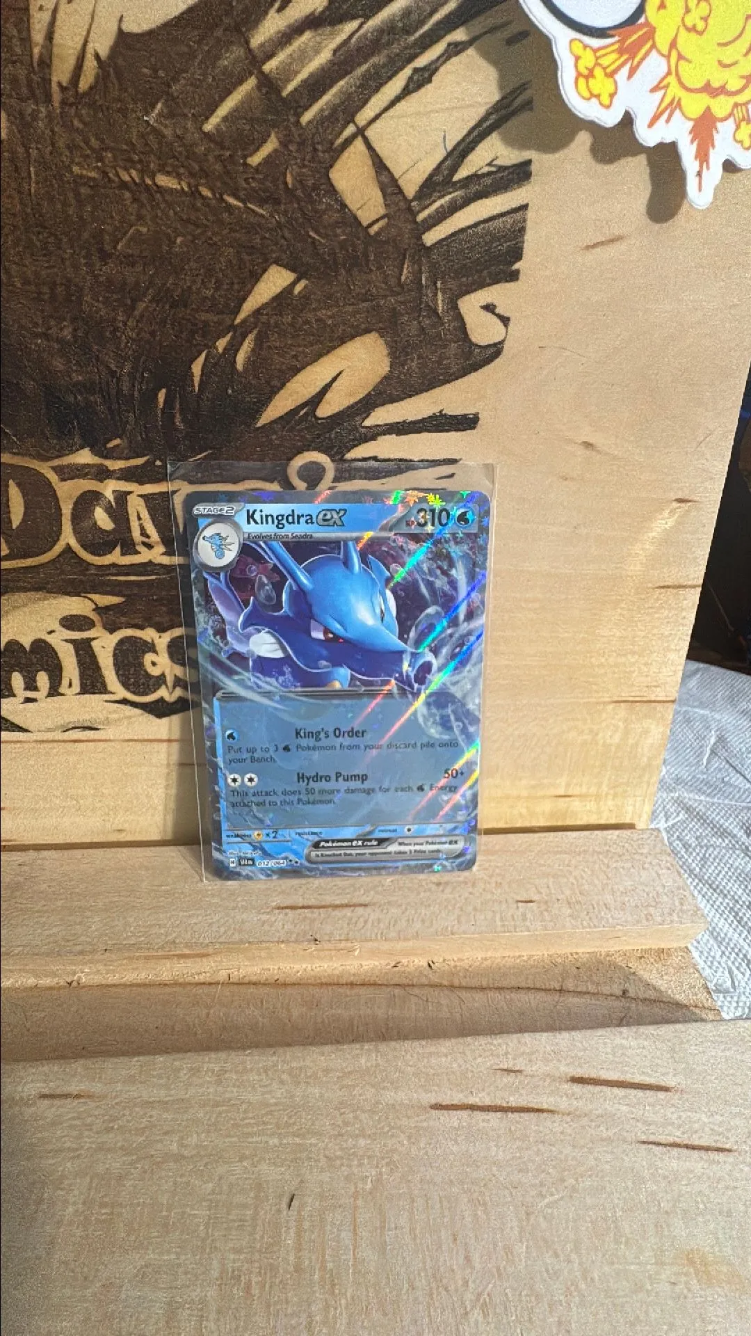 Product image for Kingdra Ex #12 Pokemon Shrouded Fable