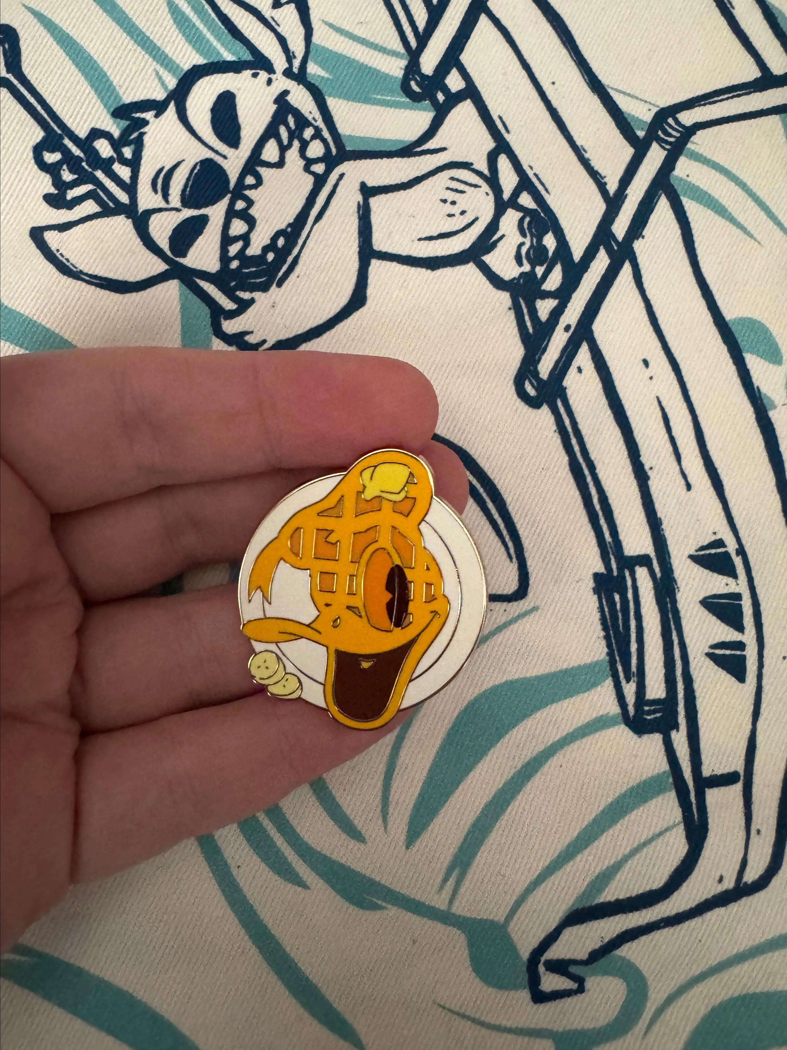 Product image for Disney Parks Donald Duck Whimsical Waffles Collection Mystery Pin 2023