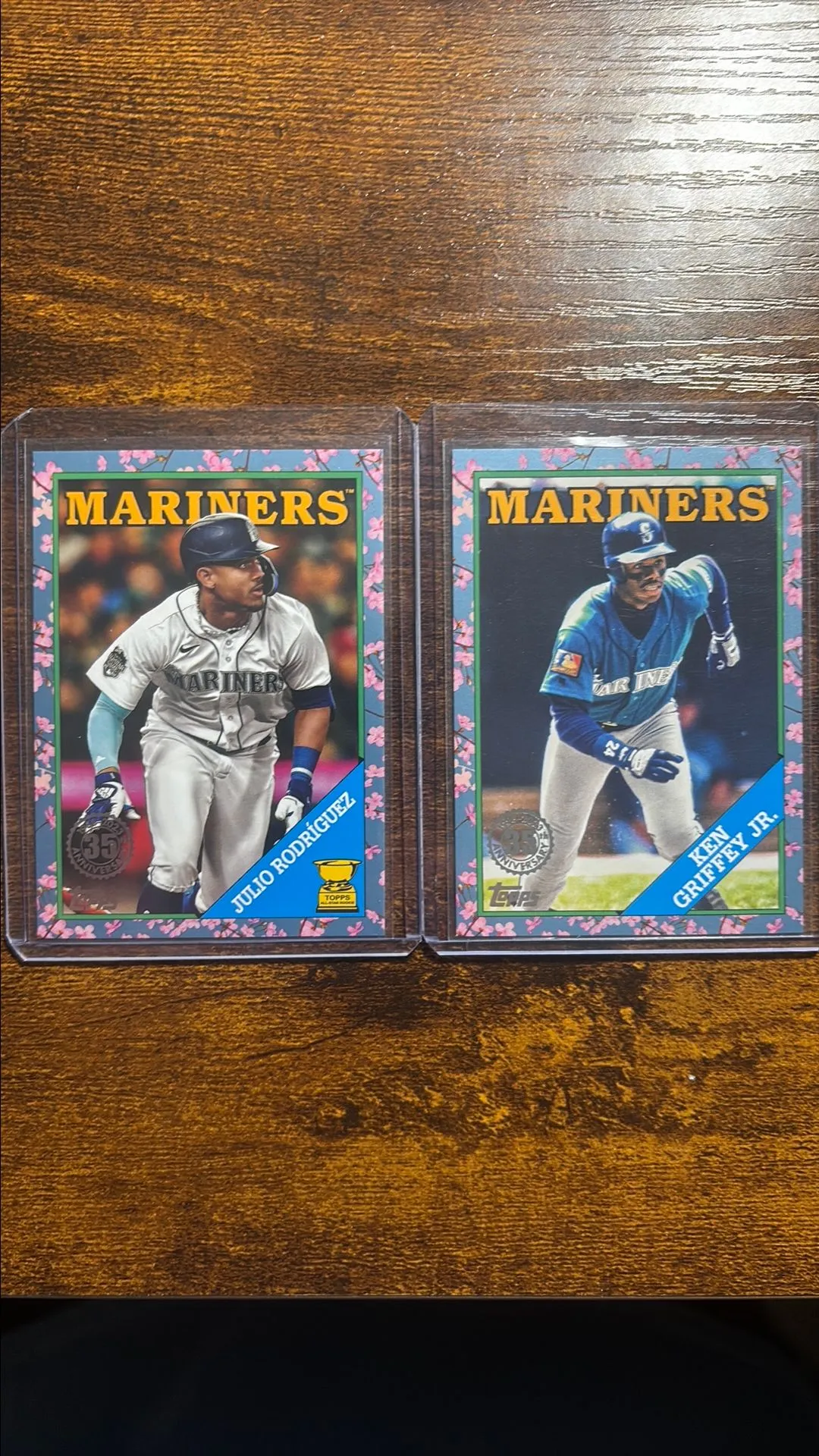 Product image for 2023 Topps Japan Ken Griffey Jr & Julio Rodriguez Lot