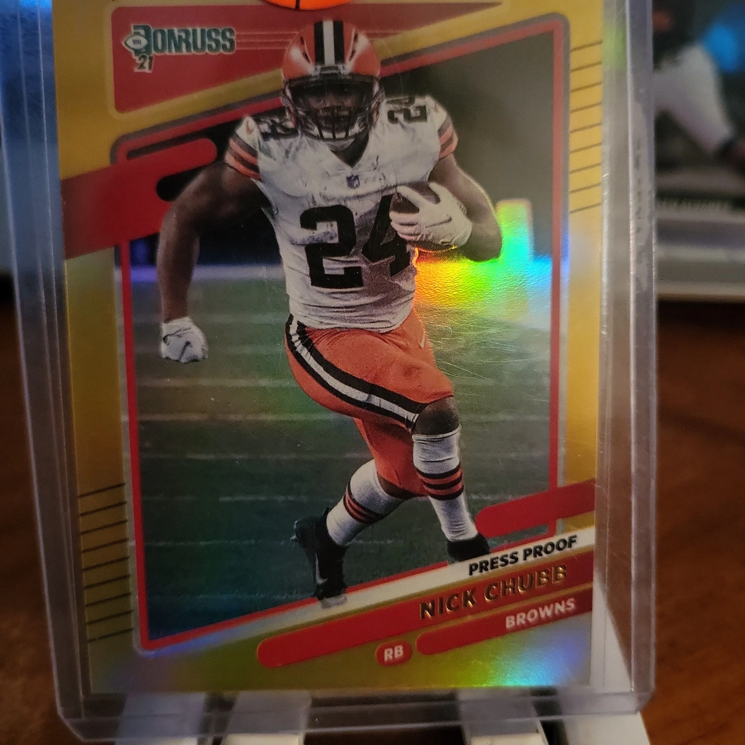 Product image for press proof nick chubb