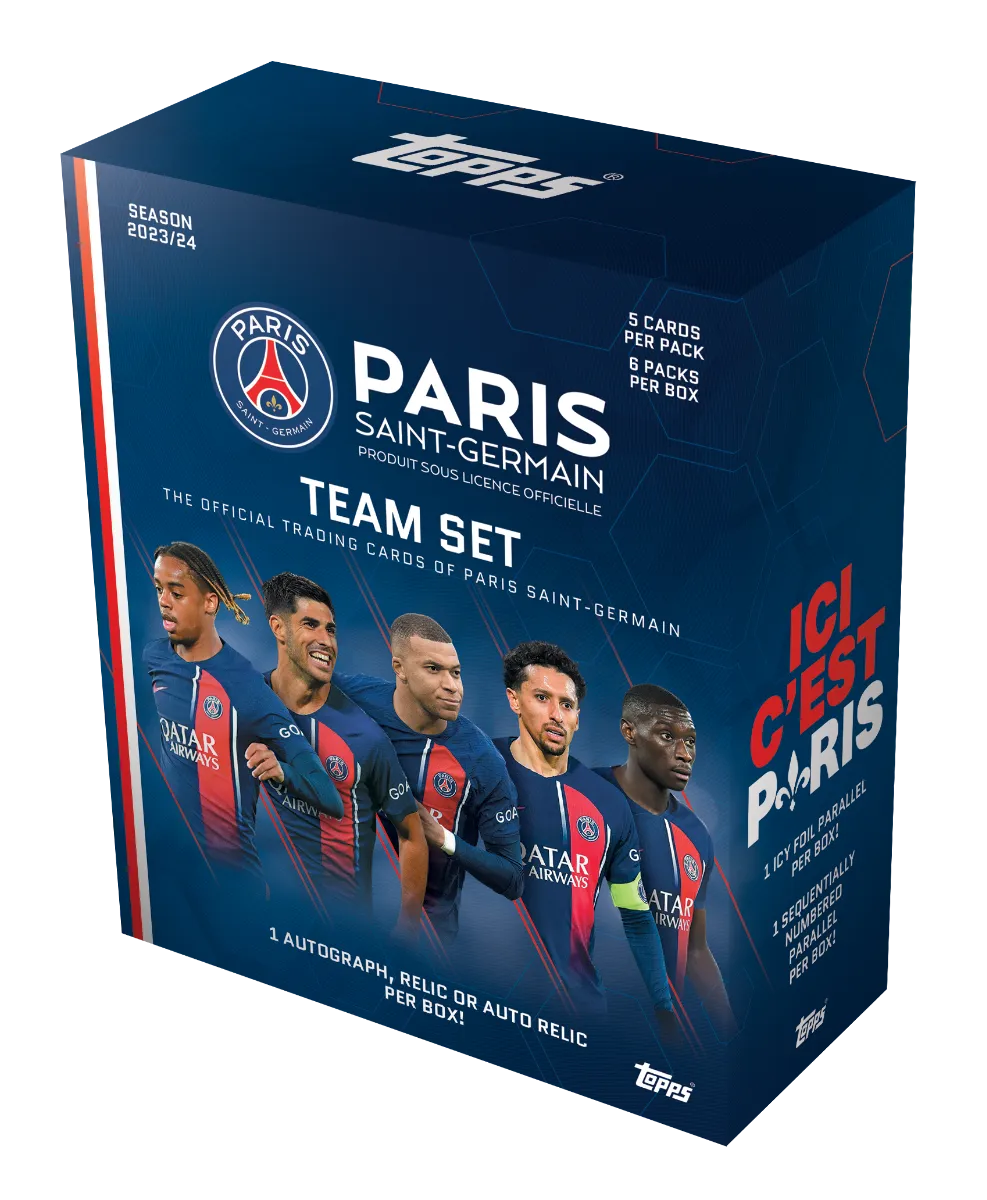 Image du produit pour Topps Paris Saint-Germain 2023/24 Team Set