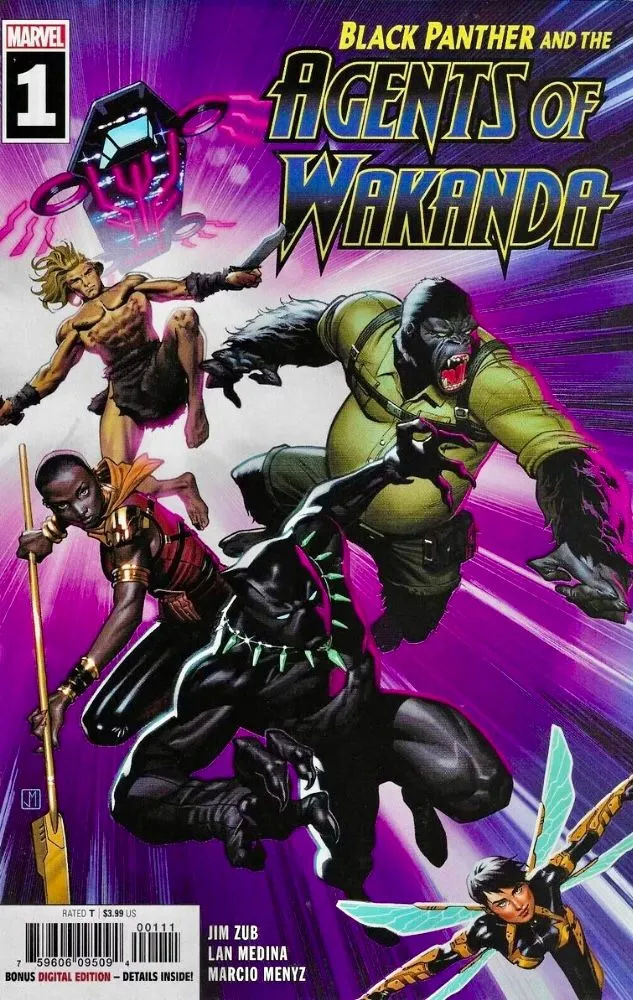 Product image for BLACK PANTHER AND THE AGENTS OF WAKANDA 1 (Marvel 2019)