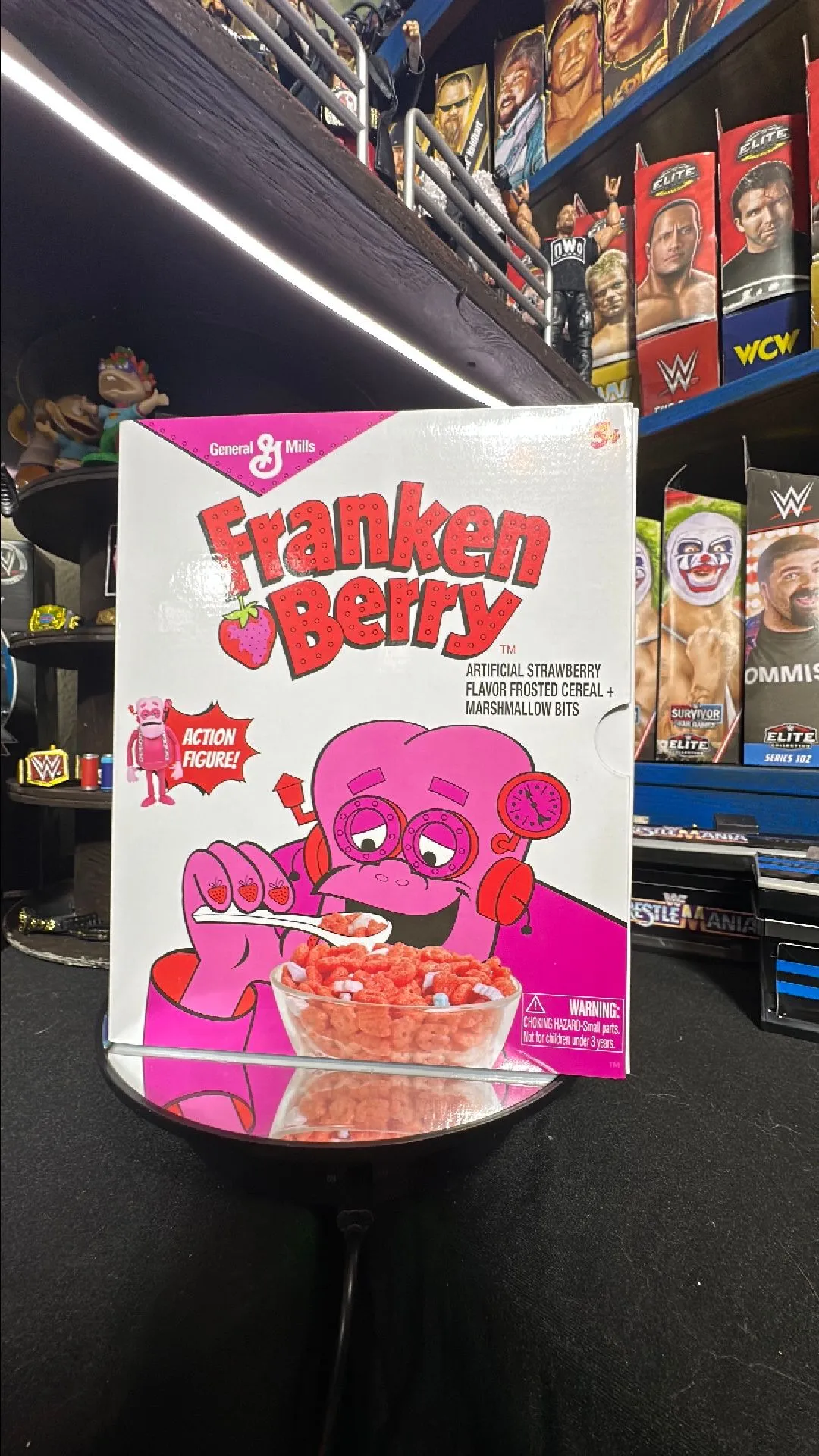 Product image for Franken Berry Action Figure! Sweet NIB!!