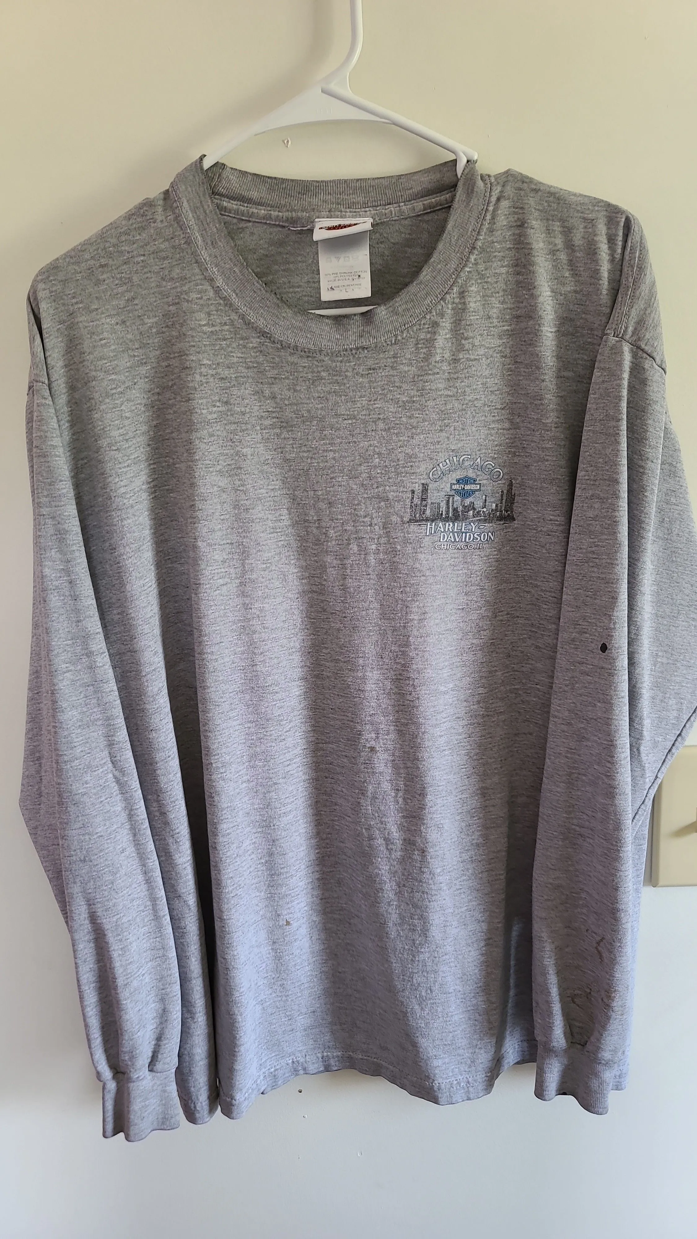 Product image for Large Harley Chicago Long Sleeve