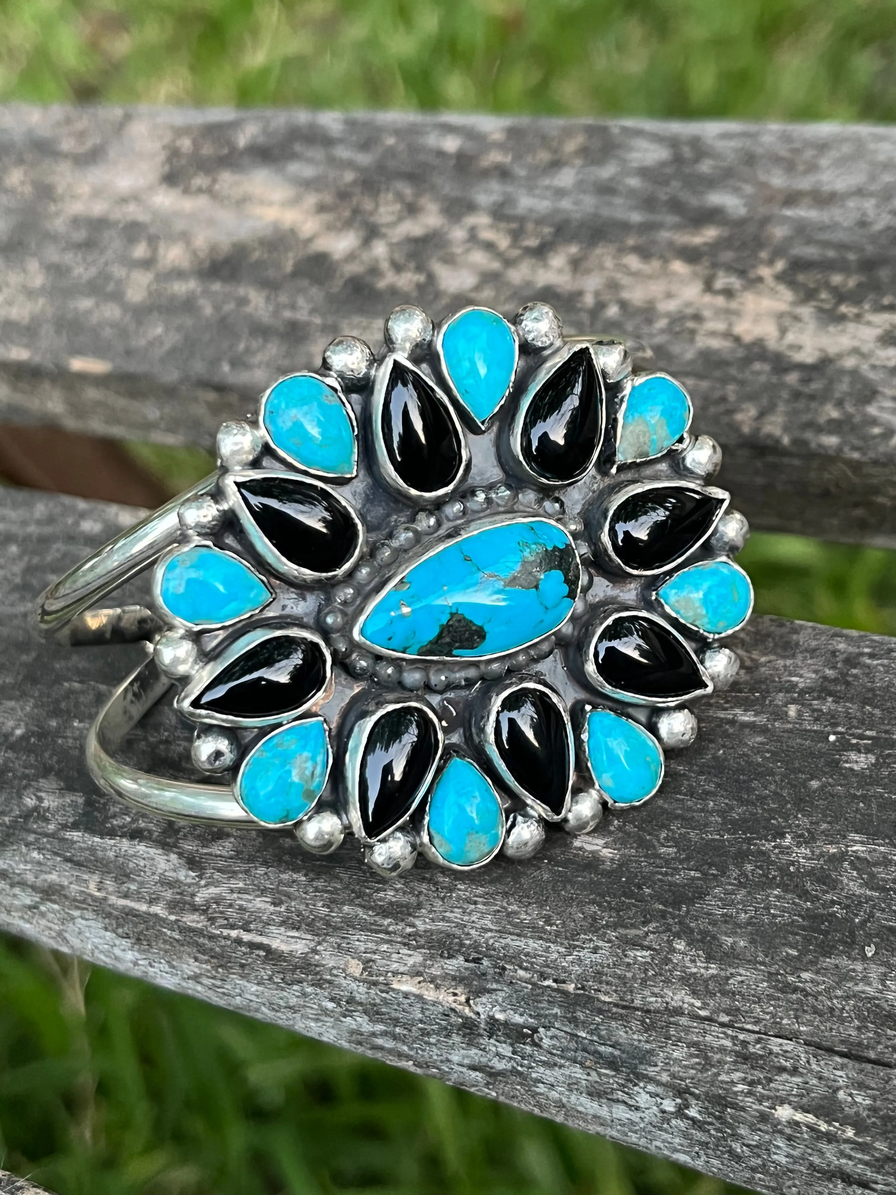 Product image for #23 Kingman & Onyx Cuff