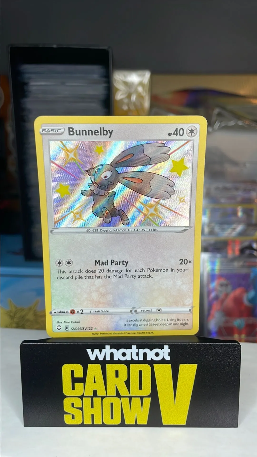 Product image for Bunnelby (Shiny Vault)