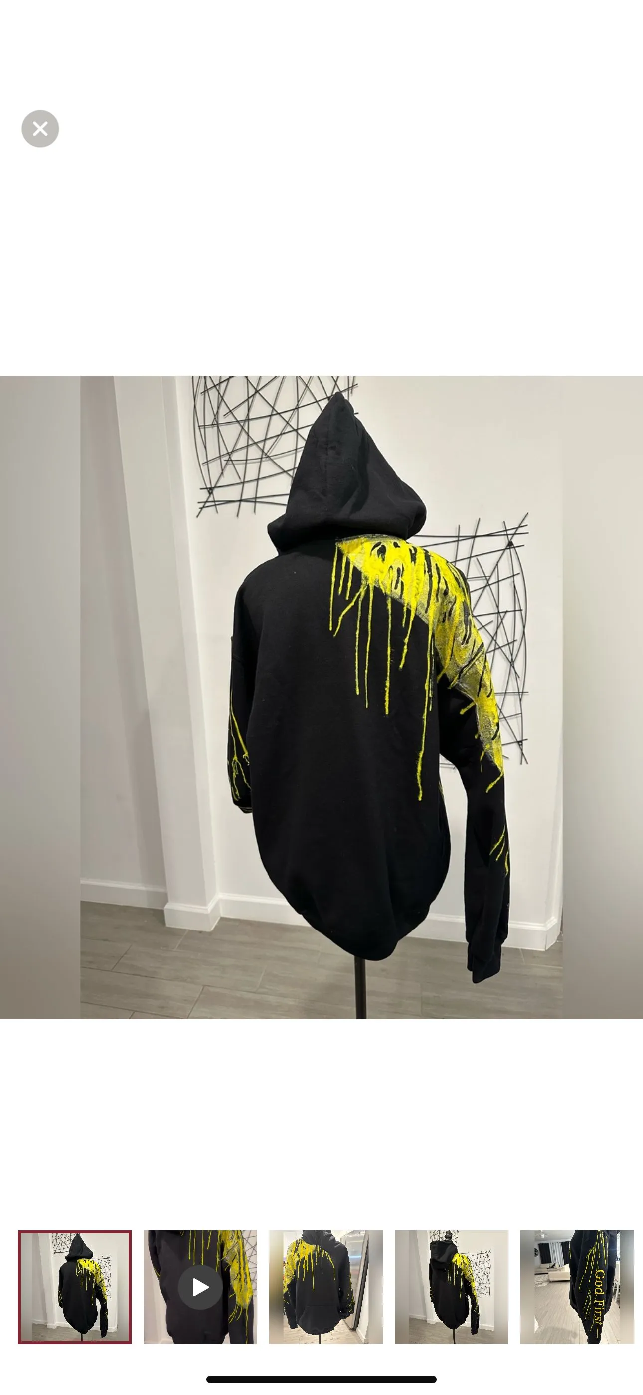 Product image for SOLD! Custom painted hoodie