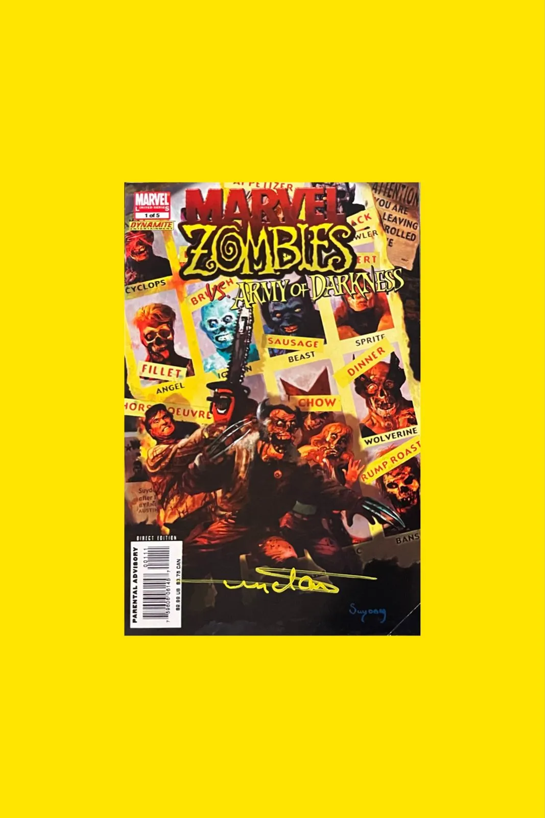 Product image for Marvel Zombies: Army of Darkness #1 (SIGNED w/ COA)