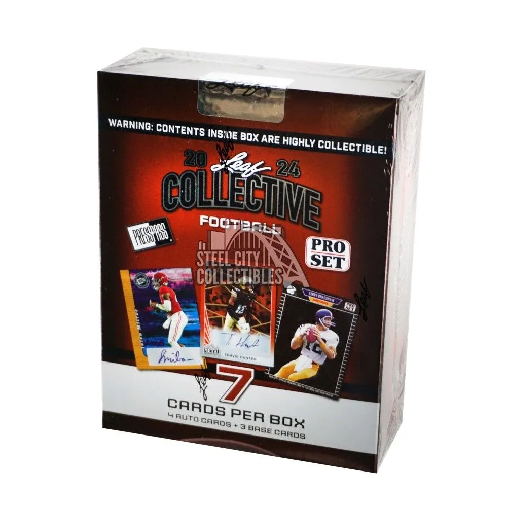 Product image for 2024 Leaf Collective Football Hobby Box