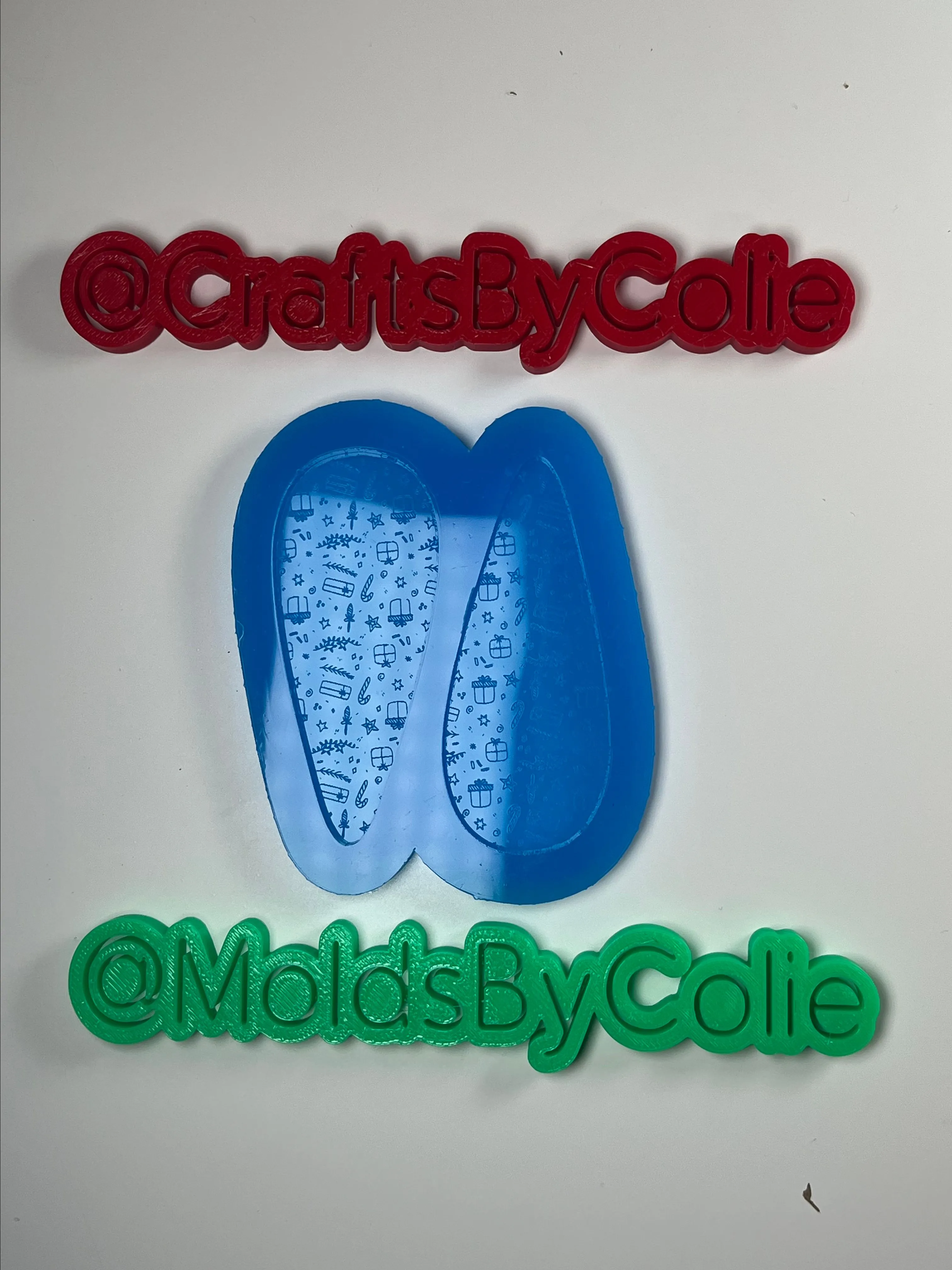 Product image for Holiday Hair Clip Silicone Mold