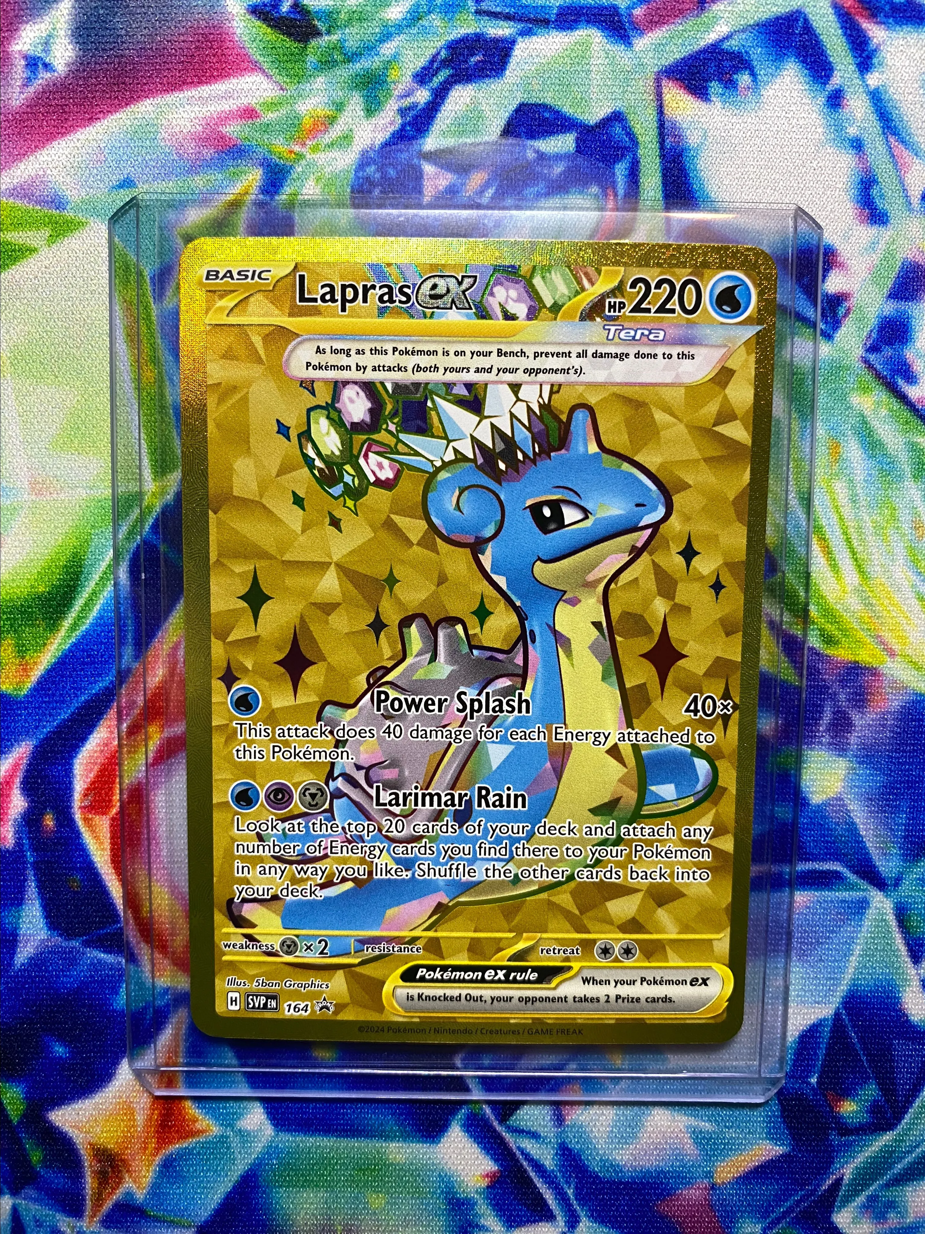 pokemon cards lapras ex Amazon.com: Pokemon – Lapras ex 032/142 main image 0