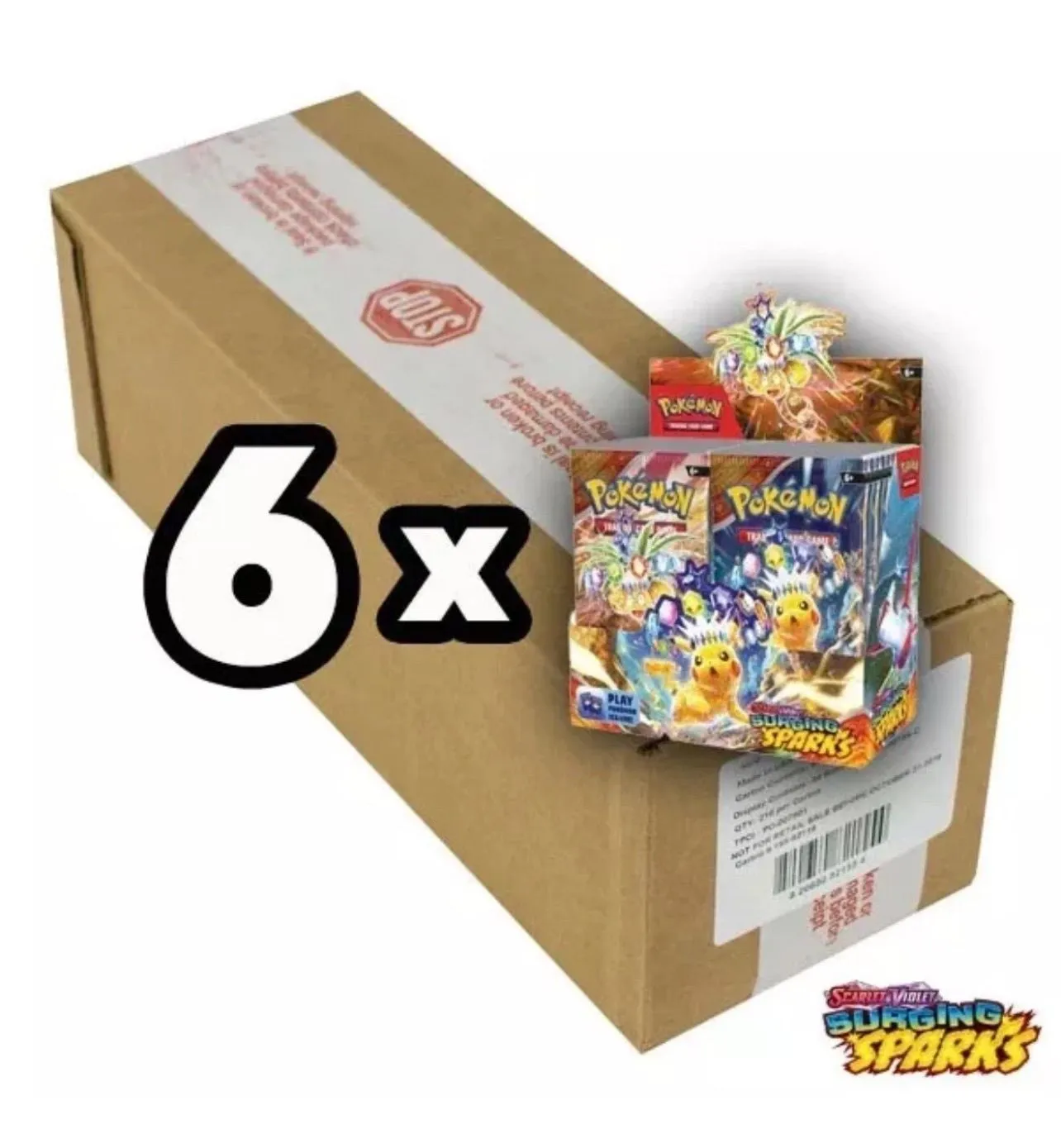 SURGING SPARKS SV08 BOOSTER BOX SEALED CASE  Whatnot: Shop, Sell, Connect