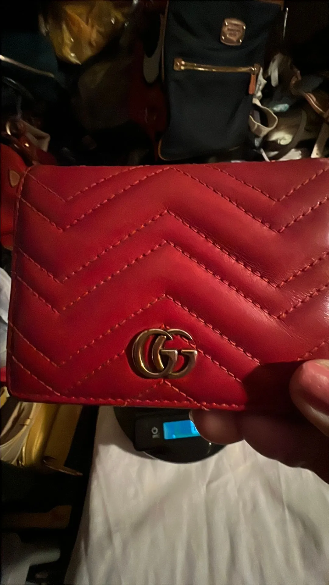 Product image for Gucci re Marmot bi fold wallet