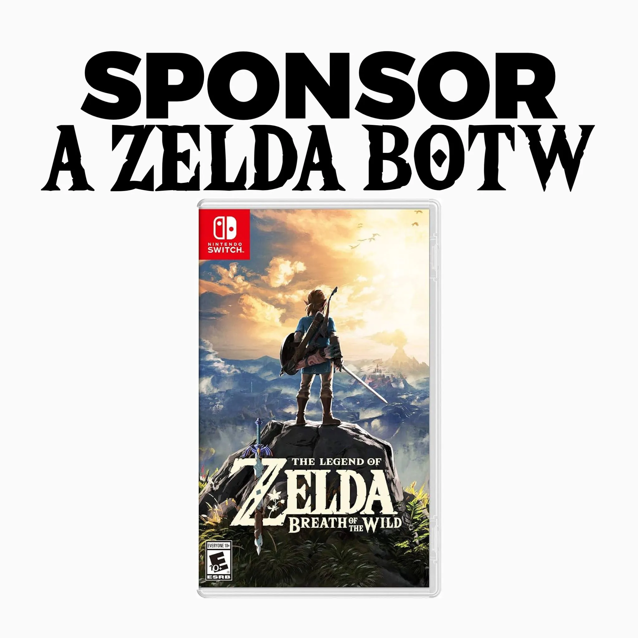 Product image for Sponsor A Zelda BOTW Giveaway!