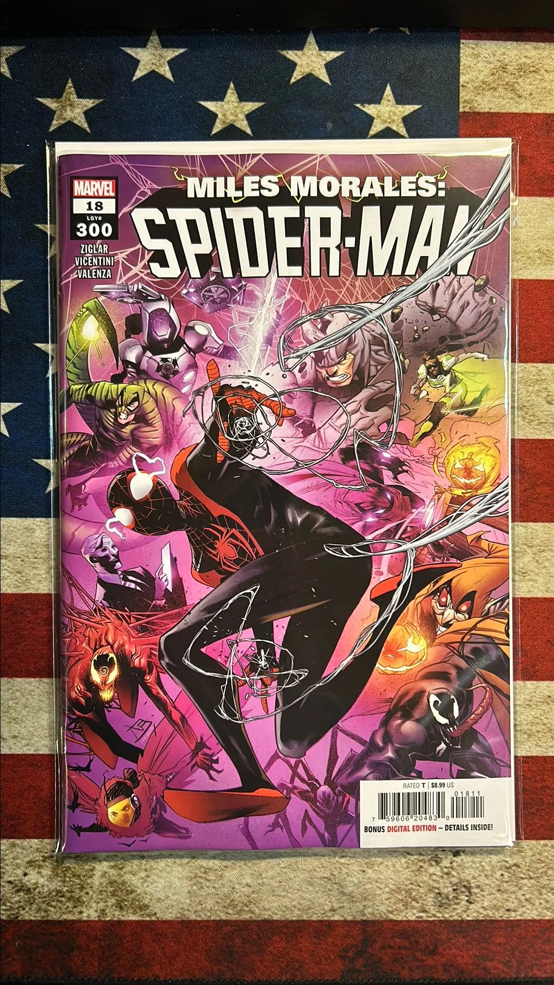 Product image for Miles Morales: Spider-man 18 LGY 300