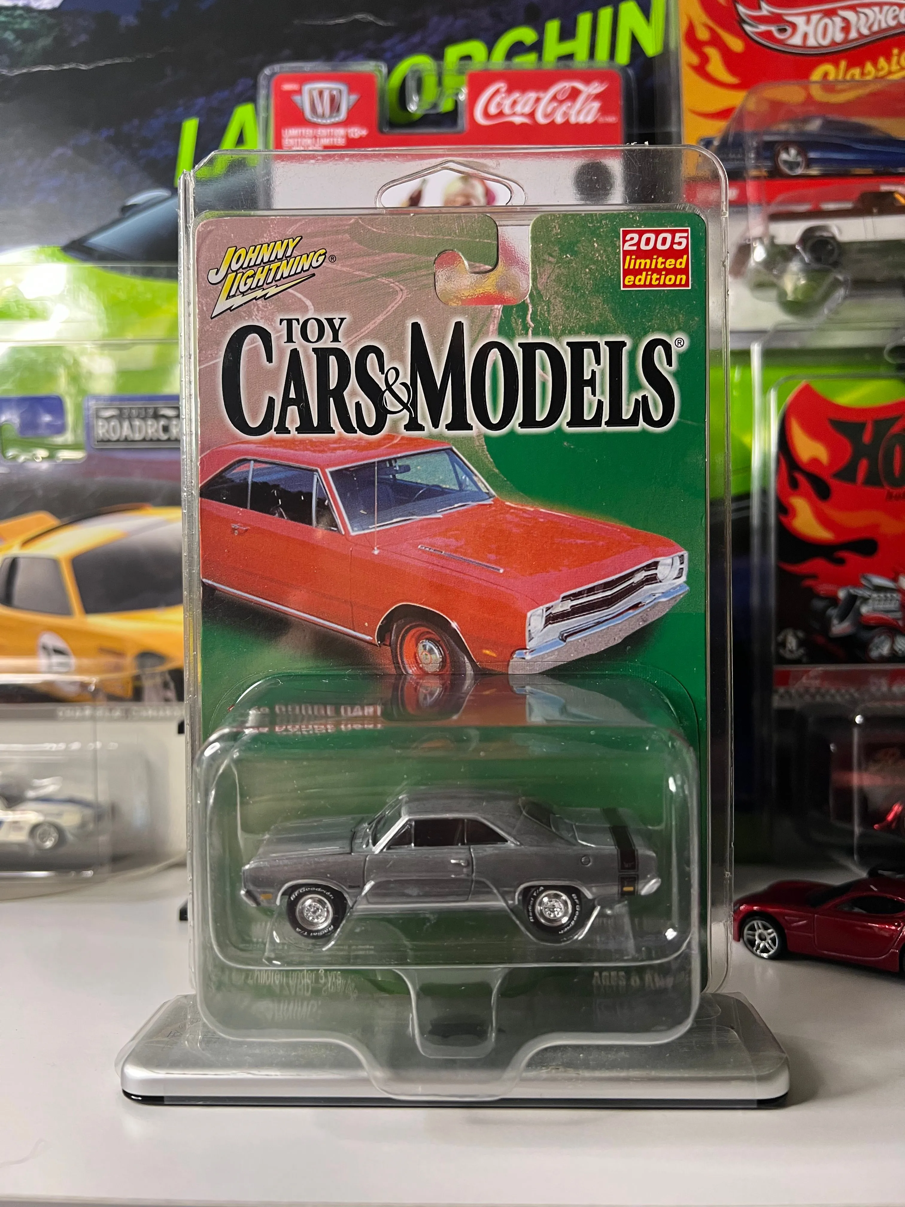 Product image for Johnny Lightning Toy Cars and Models 1969 Dodge Dart!!