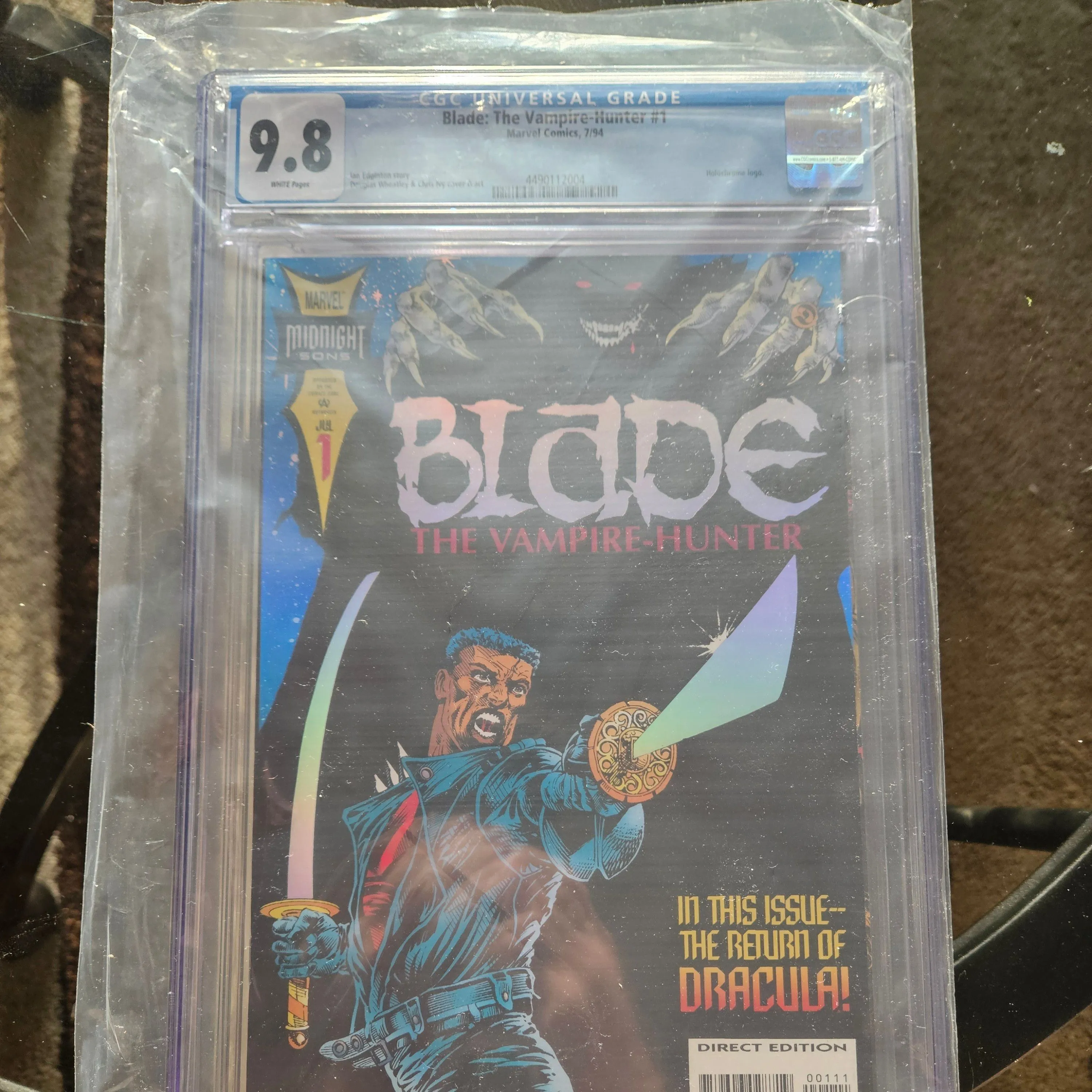 Product image for Blade: Vampire Hunter #1 CGC 9.8