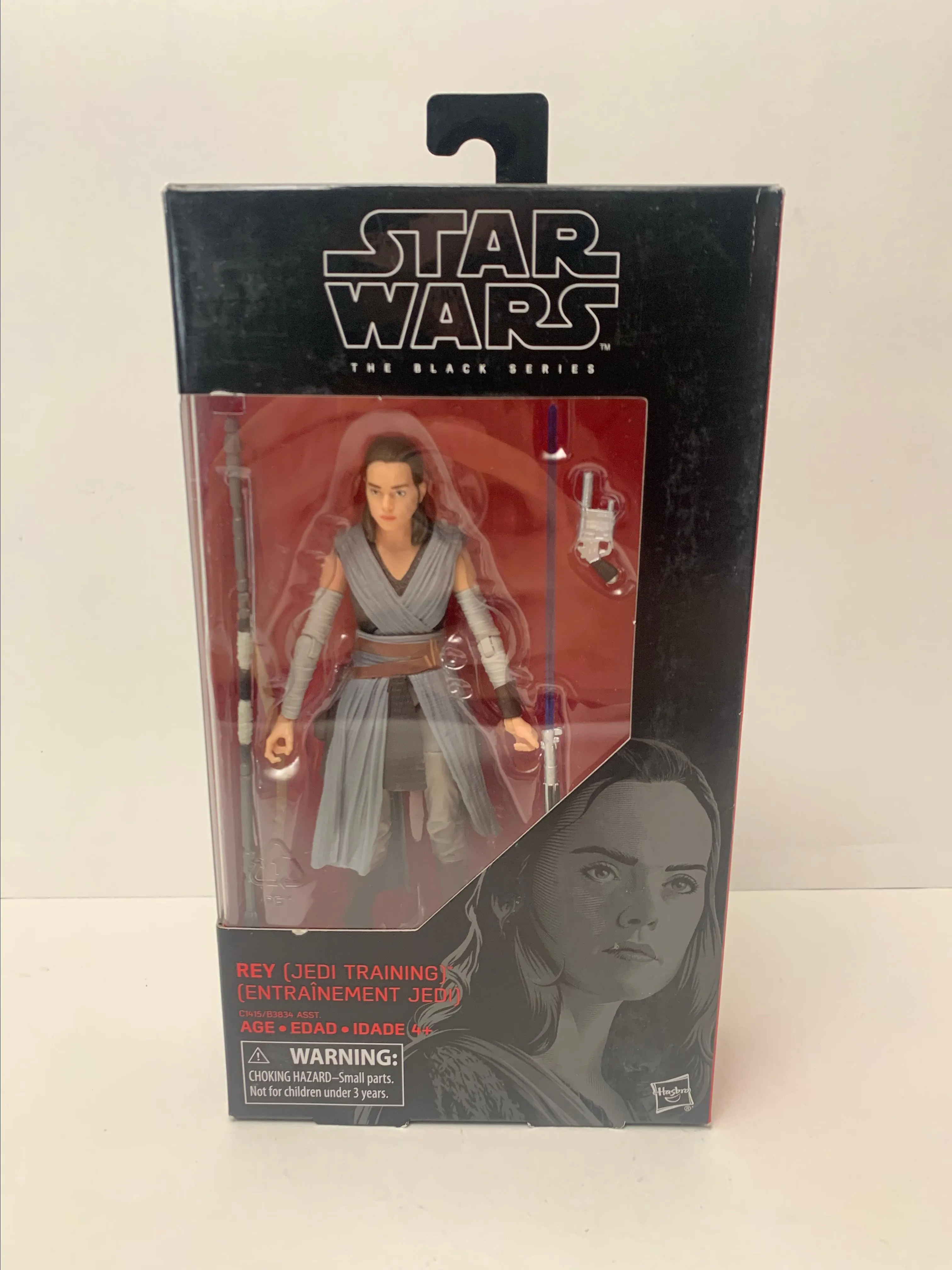Product image for Star Wars Black Series Rey Jedi Training #44